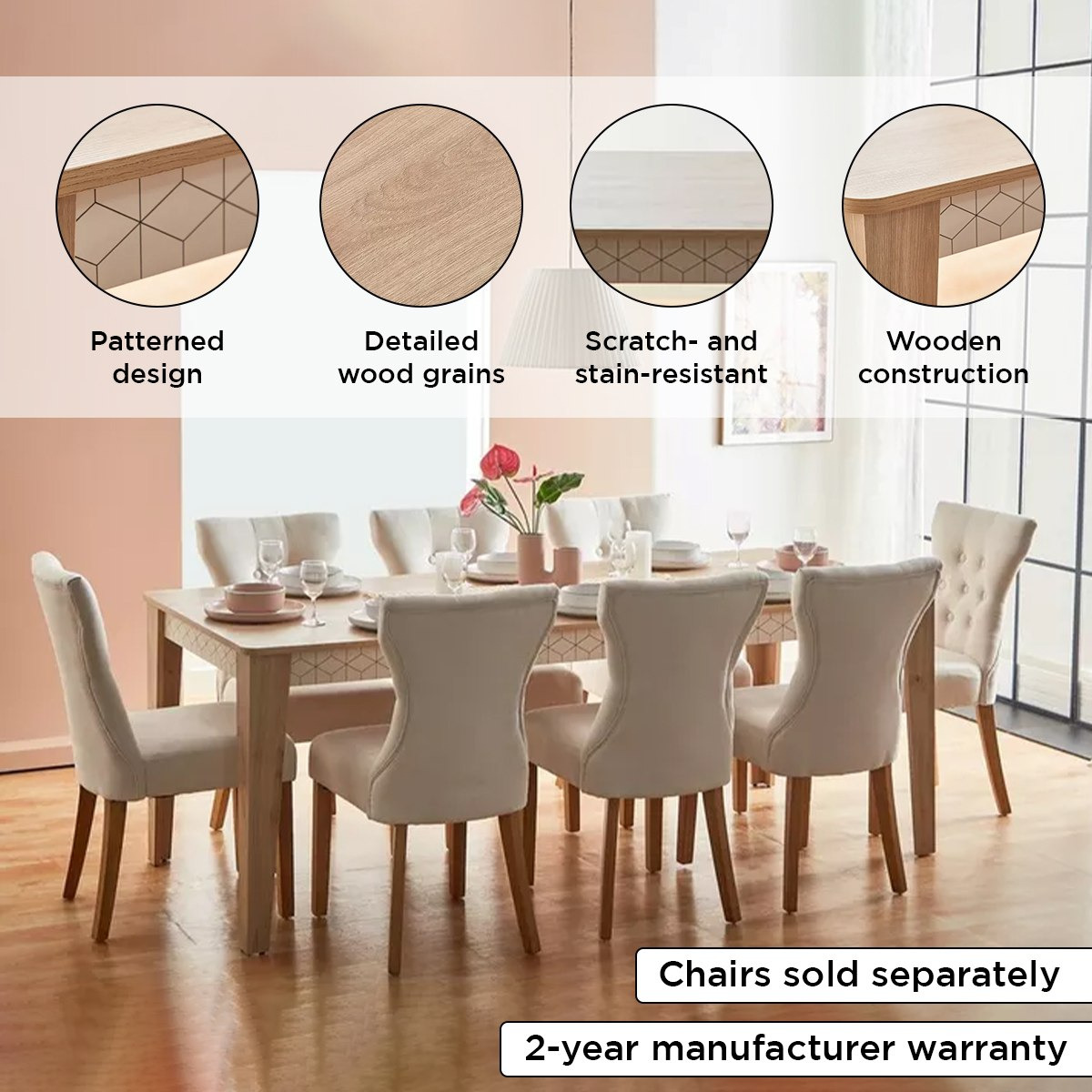 طاولة سفرة 8 مقاعد من باندورا-hbxfurniture-diningroom-diningtables-eightseater-image-4