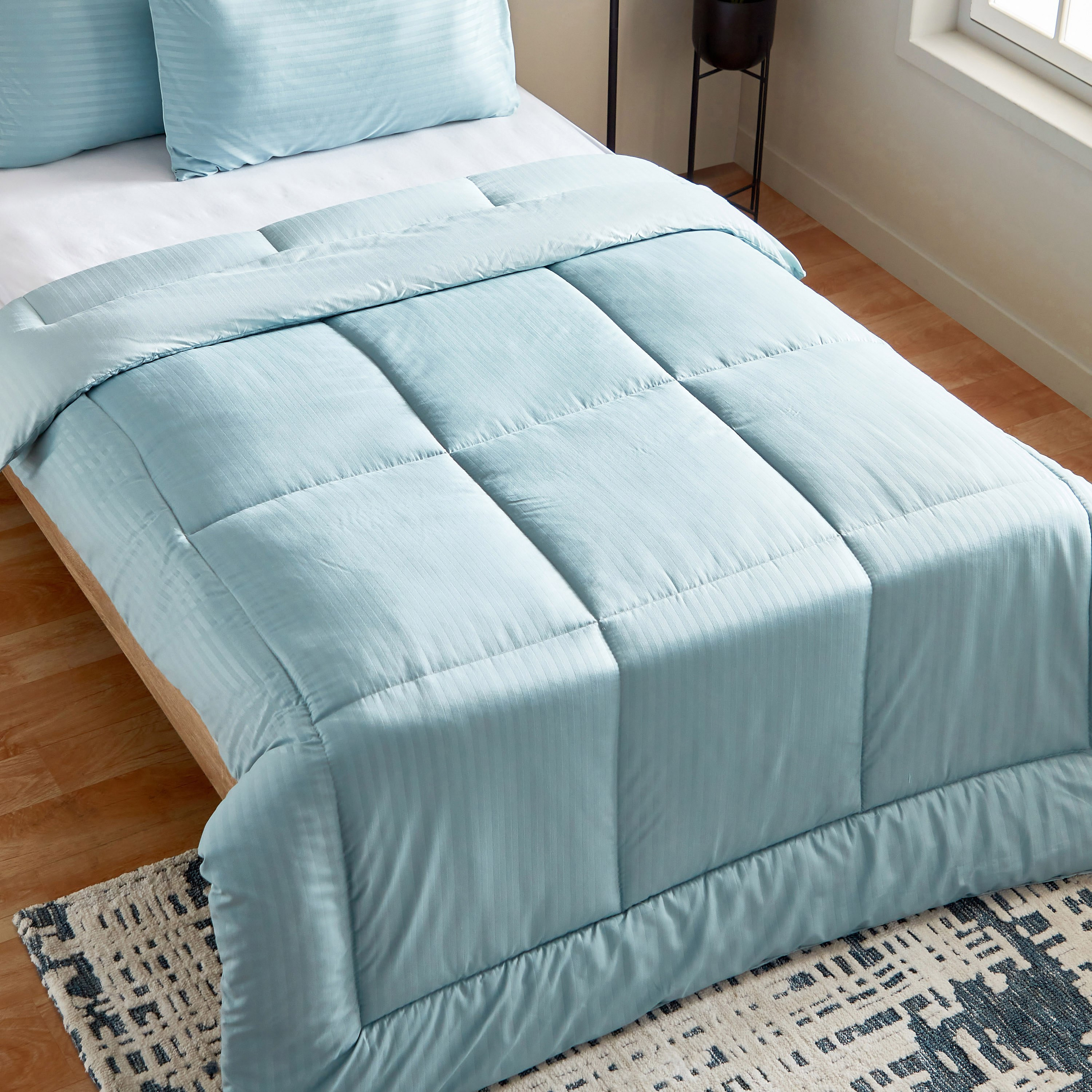 طقم لحاف كينج من الألياف الدقيقة يستخدم على الوجهين 3 قطع من بريستول - 160x220 سم-hbxhomeware-hbxdecorandfurnishings-image-4