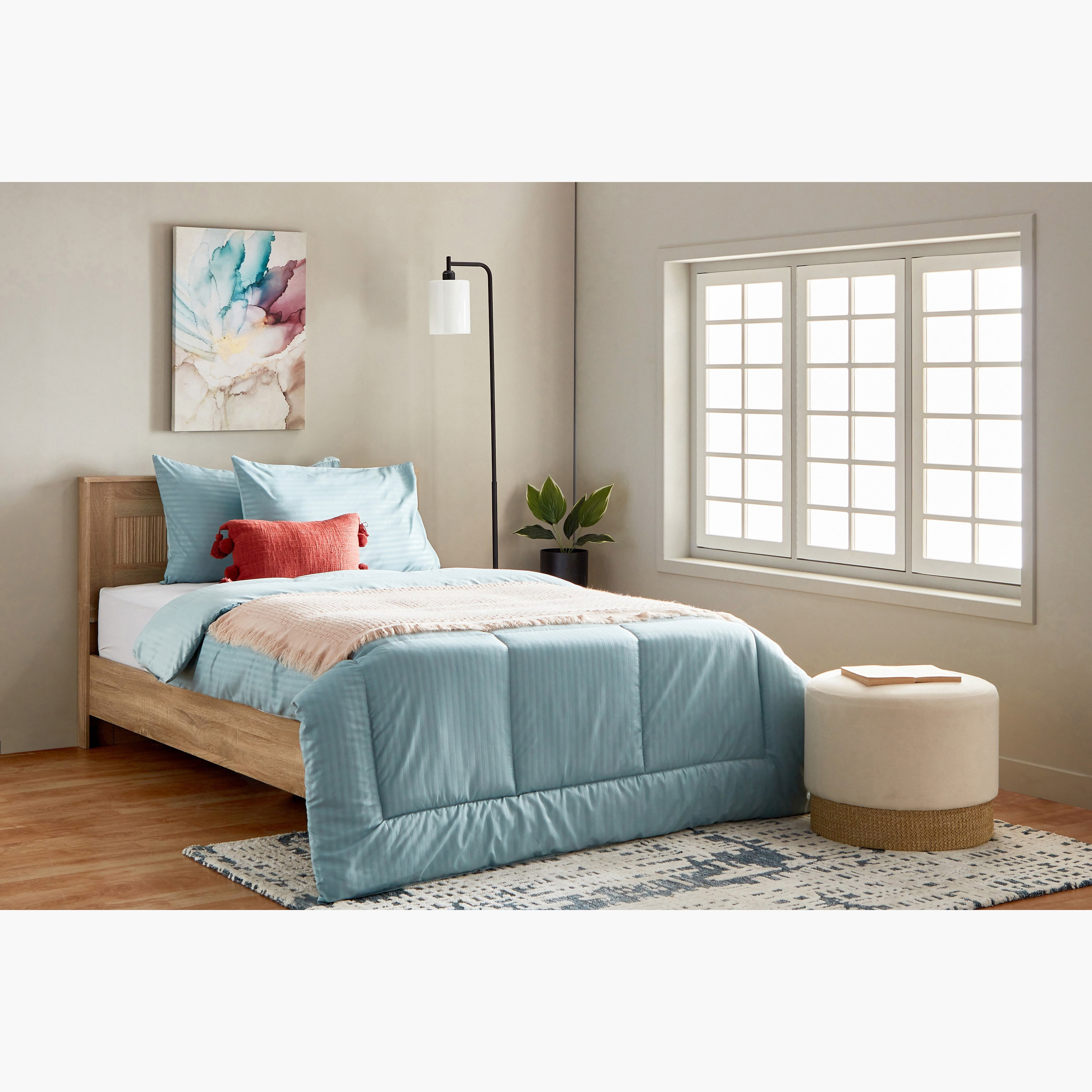 طقم لحاف كينج من الألياف الدقيقة يستخدم على الوجهين 3 قطع من بريستول - 160x220 سم-hbxhomeware-hbxdecorandfurnishings-image-8