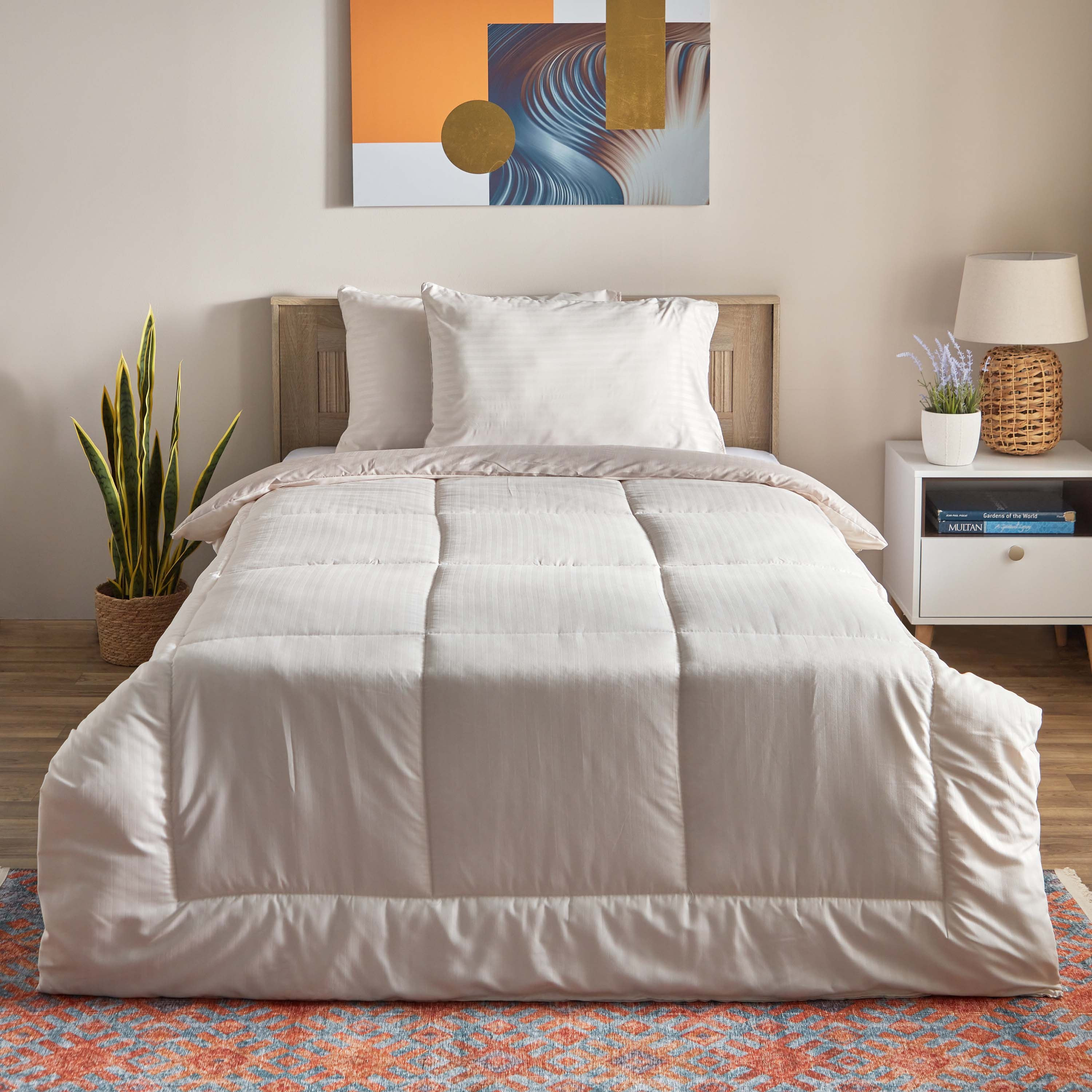 طقم لحاف كينج من الألياف الدقيقة يستخدم على الوجهين 3 قطع من بريستول - 160x220 سم-hbxhomeware-hbxdecorandfurnishings-image-3