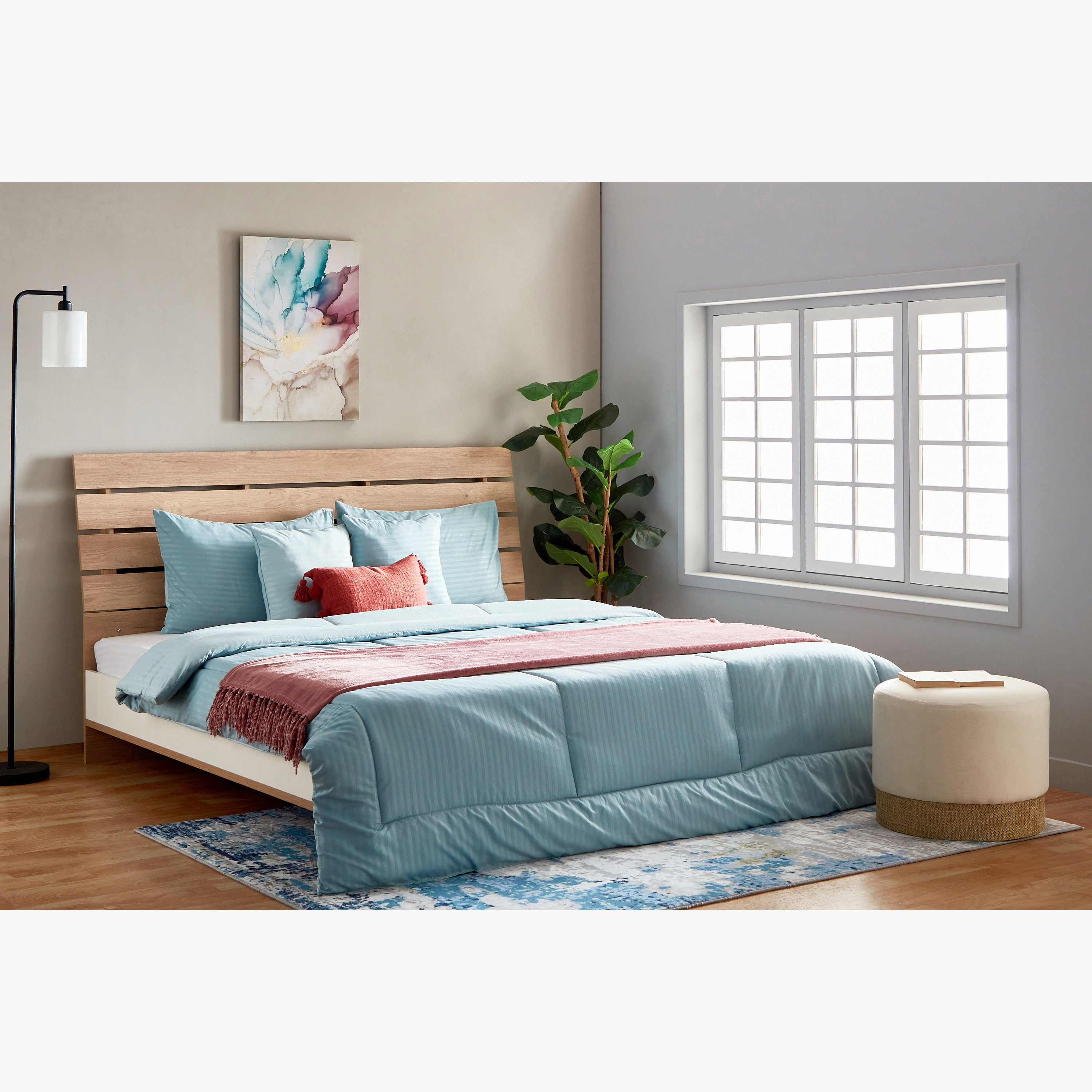 طقم لحاف كينج من الألياف الدقيقة يستخدم على الوجهين 3 قطع من بريستول - 220x240 سم-hbxhomeware-hbxdecorandfurnishings-image-8