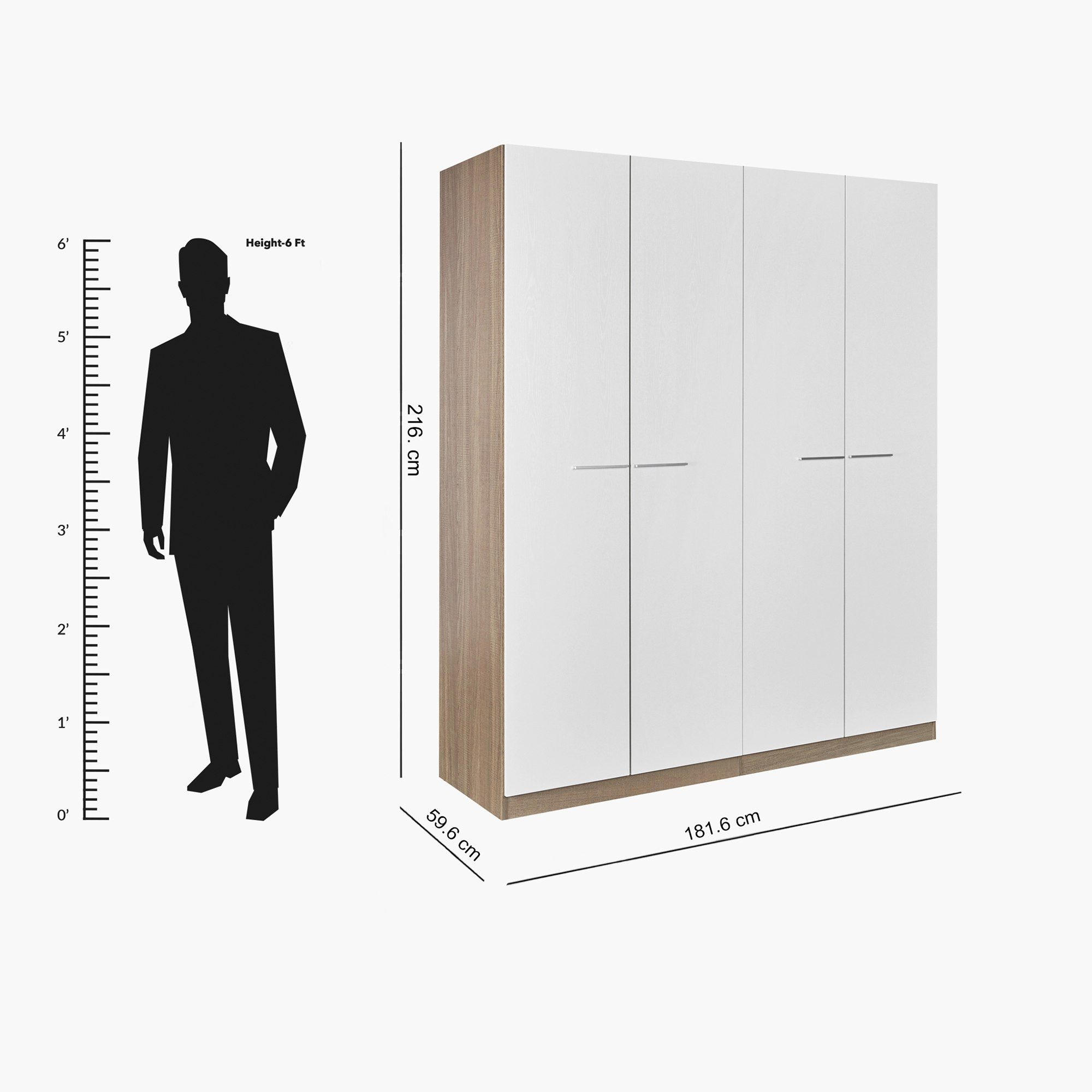 خزانة ملابس 4 أبواب من أيرلندا-hbxfurniture-wardrobes-image-9