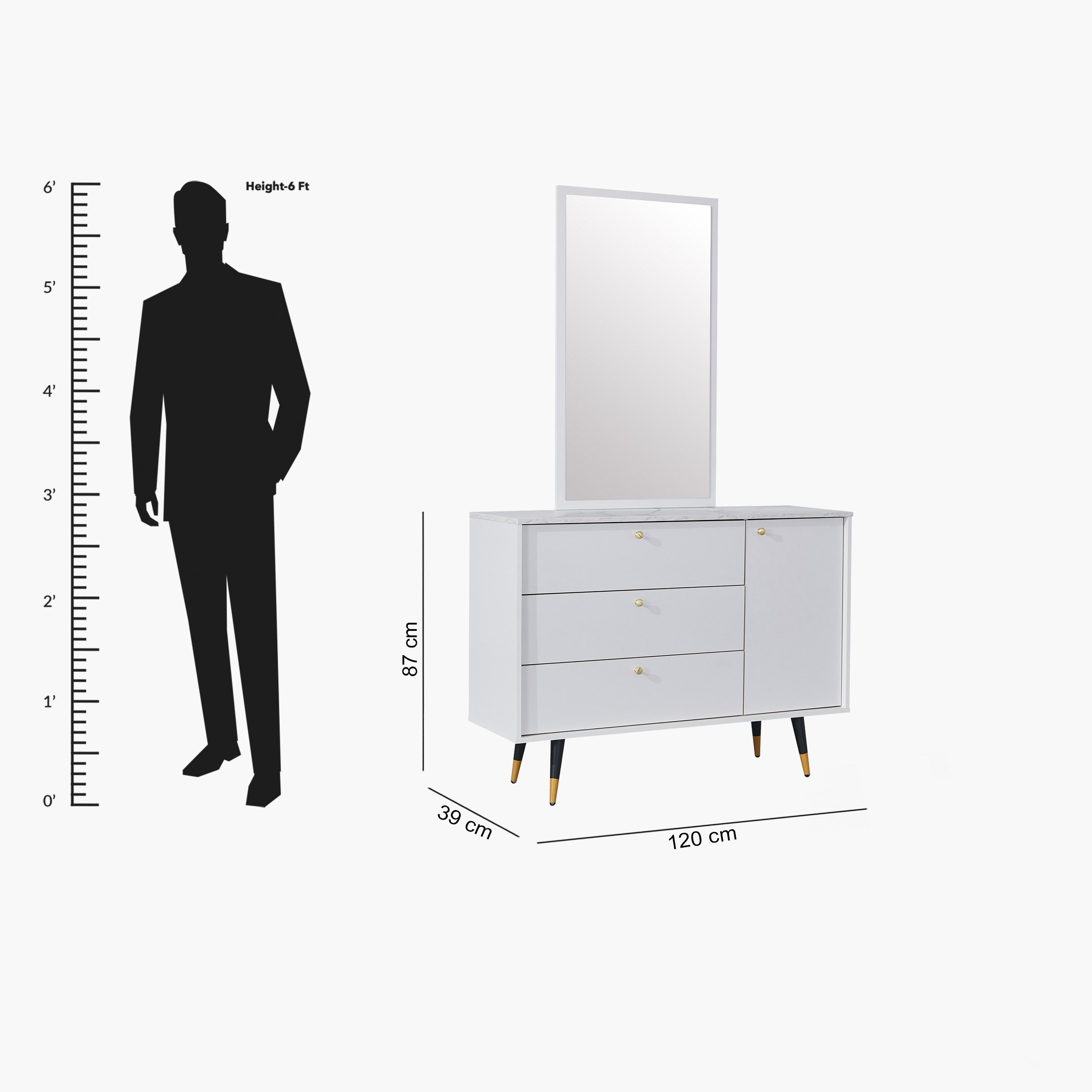 طاولة تزيين كبيرة بباب واحد و3 أدراج دون مرآة من مارلو-hbxfurniture-bedroom-dressersandmirrors-image-8