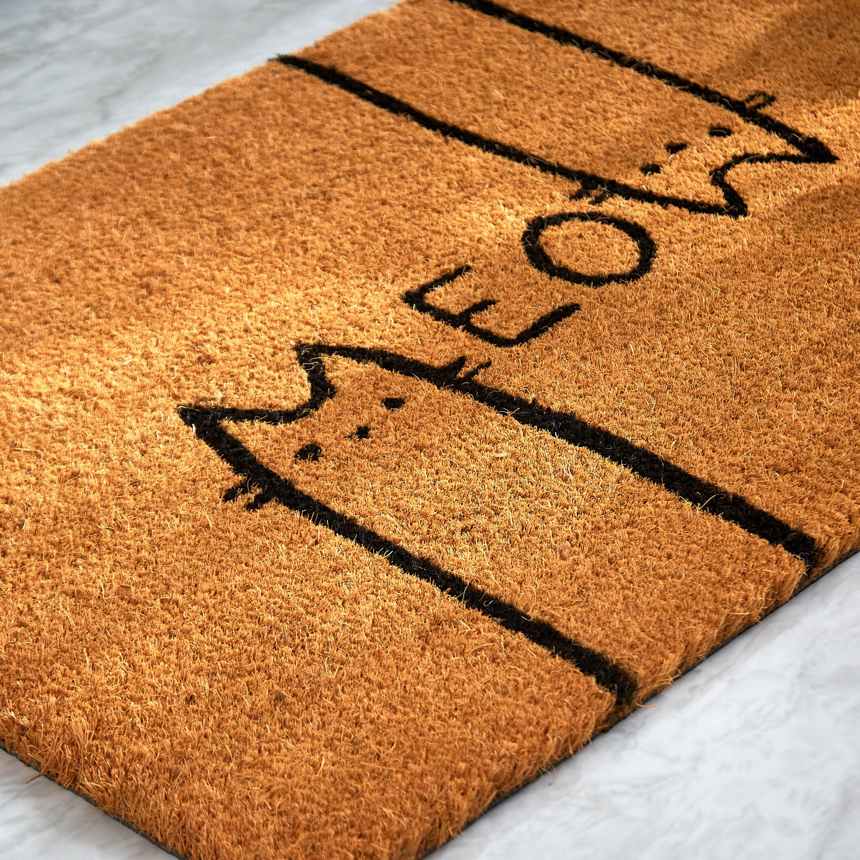 سجادة باب من ألياف جوز الهند بطبعات - 40x75 سم-hbxhomeware-hbxlivingroom-image-3
