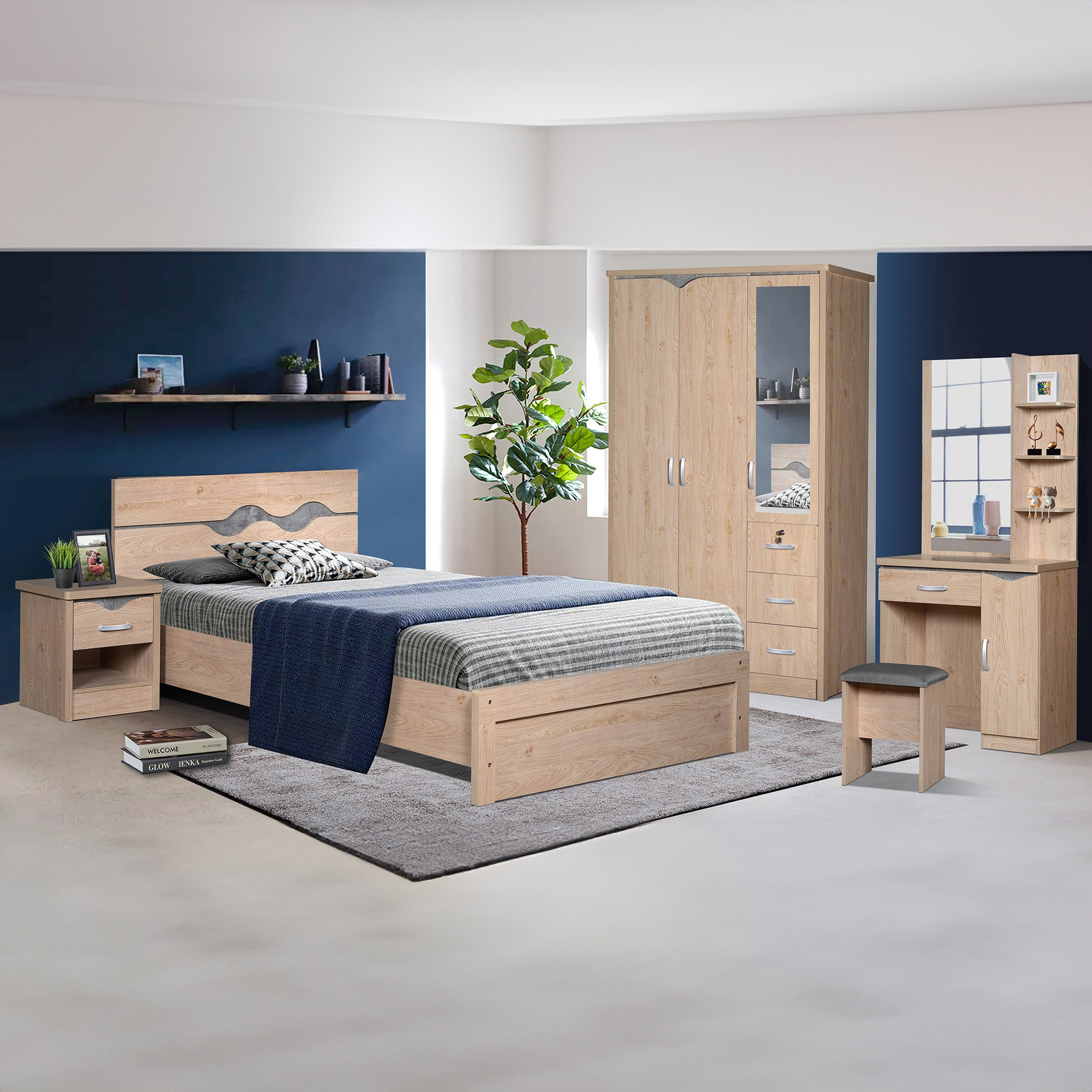 Movo Fiji 1-Drawer Nightstand-hbxkidsandyouth-nightstands-image-6