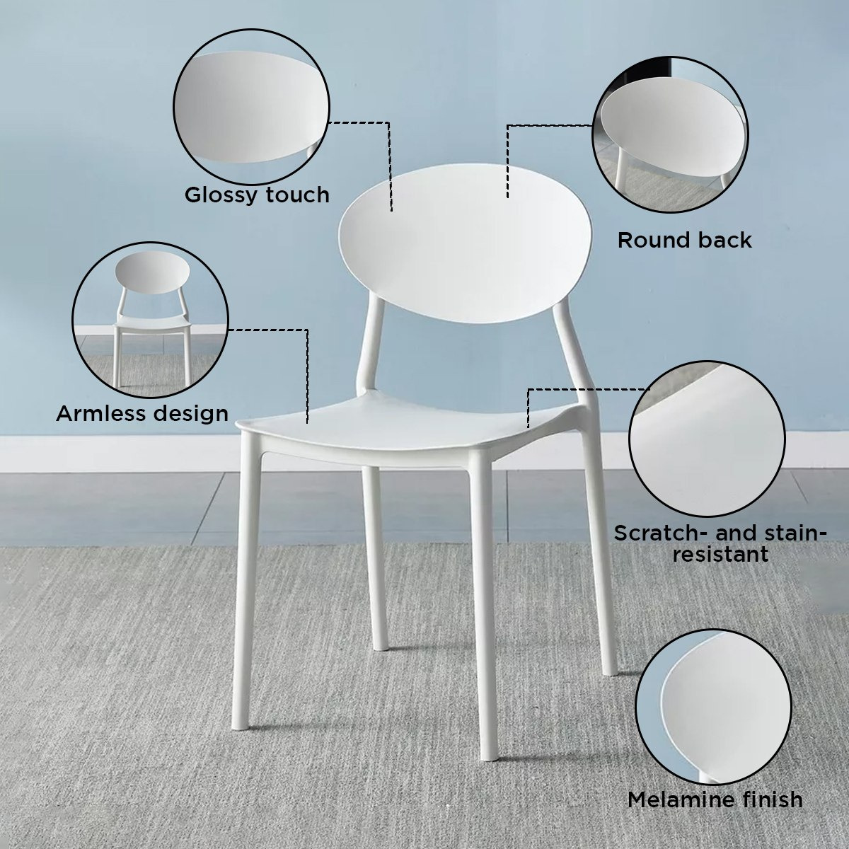 طقم سفرة 6 مقاعد من كلوز-hbxfurniture-diningtablesandsets-diningsets-sixseater-image-5