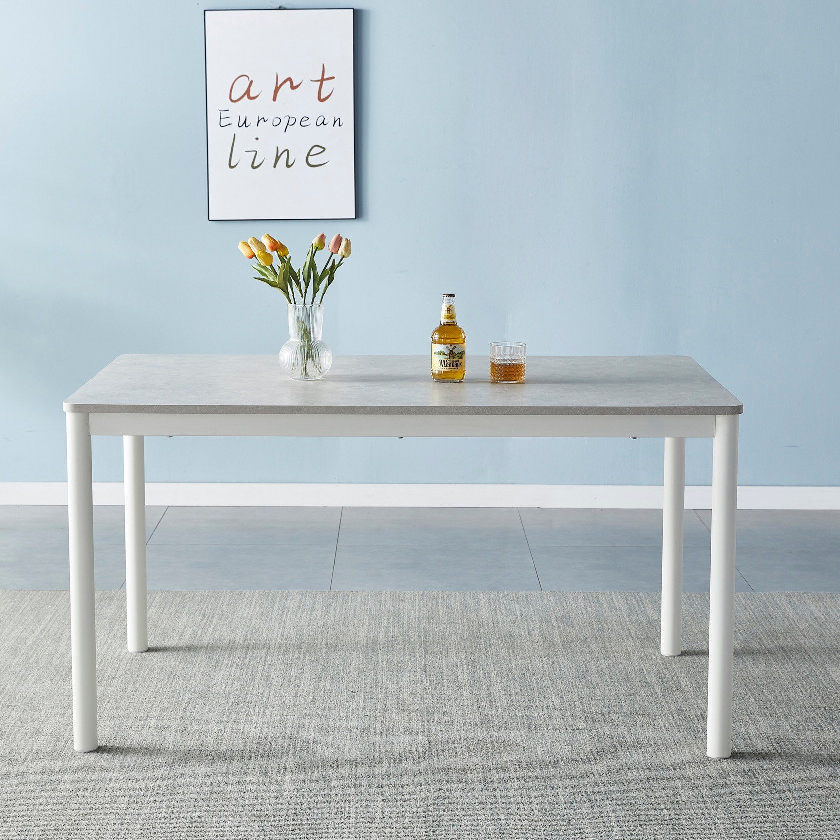 طقم سفرة 6 مقاعد من كلوز-hbxfurniture-diningtablesandsets-diningsets-sixseater-image-2