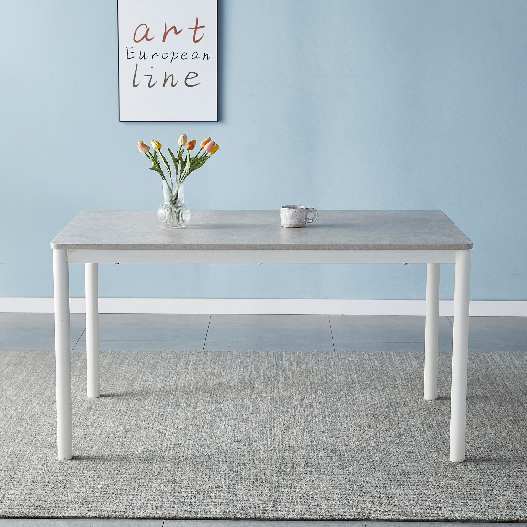 طقم سفرة 6 مقاعد من كلوز-hbxfurniture-diningtablesandsets-diningsets-sixseater-image-7
