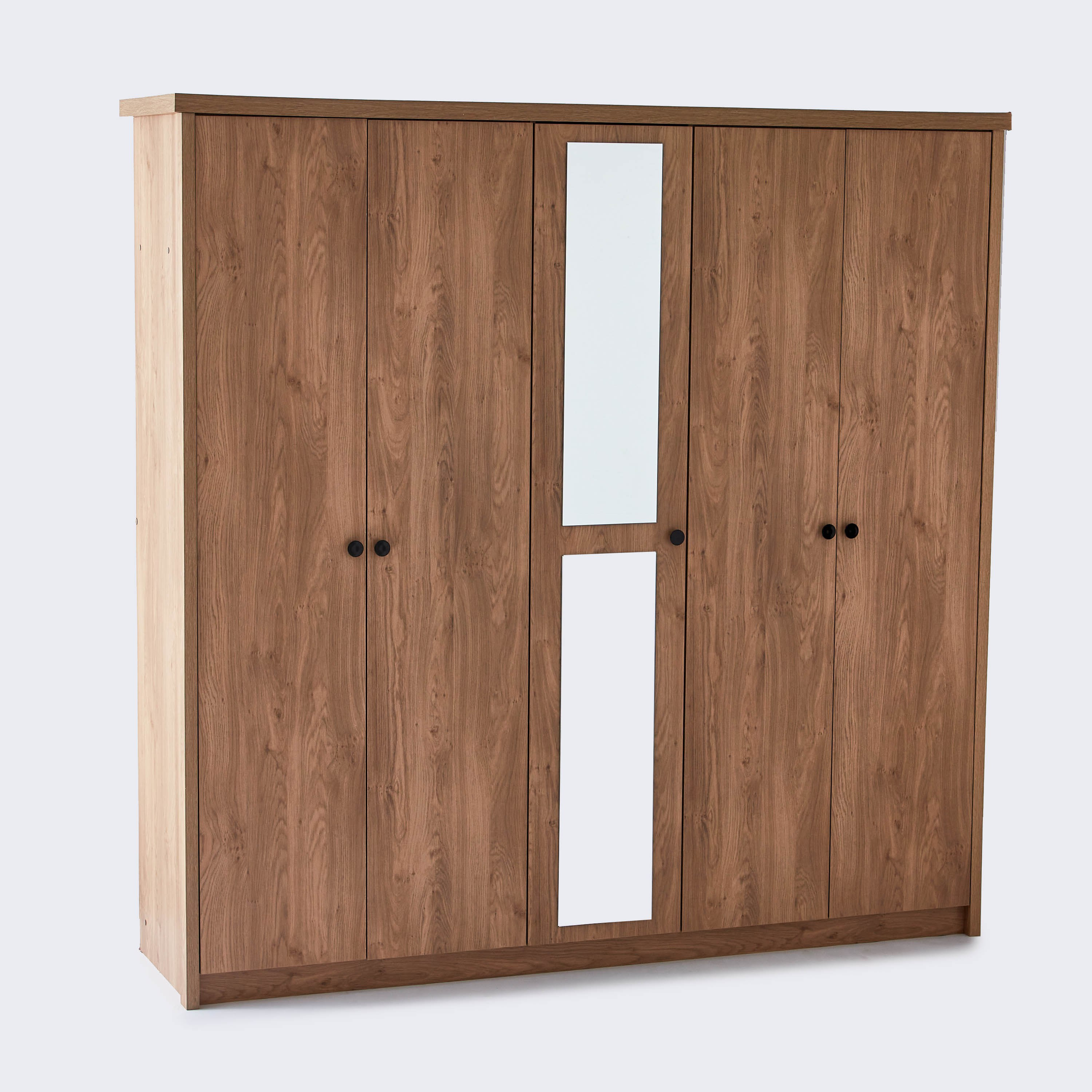 خزانة ملابس 5 أبواب بمرآة من بريدج-hbxfurniture-wardrobes-image-13