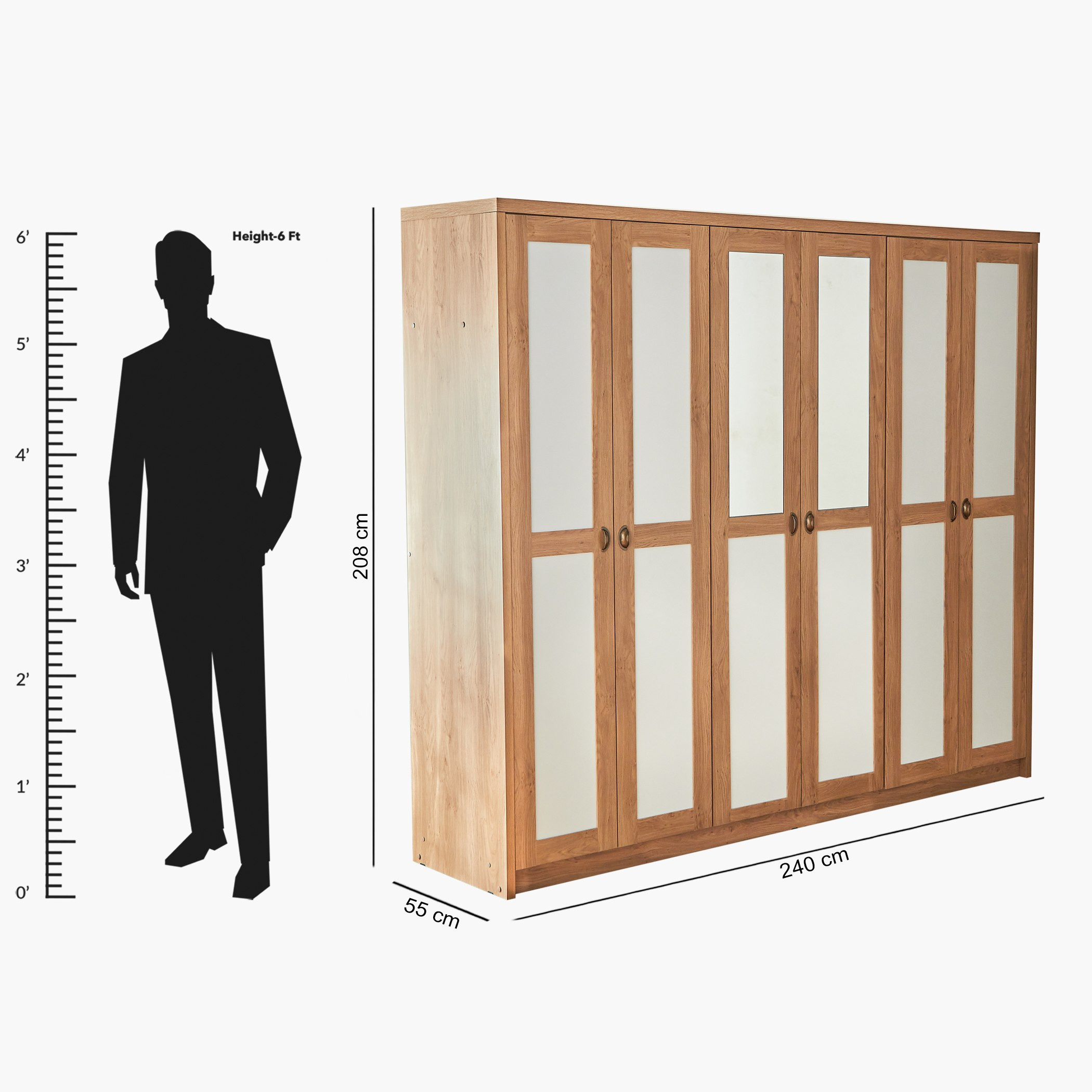 خزانة ملابس 6 أبواب ومرآة من أكسفورد-hbxfurniture-wardrobes-image-15