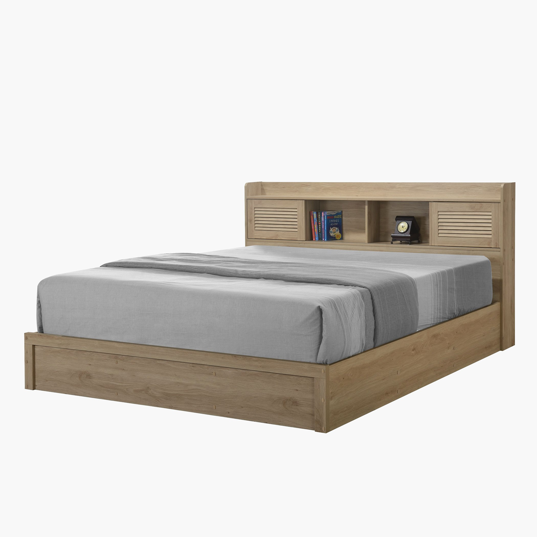 King bed clearance with under storage