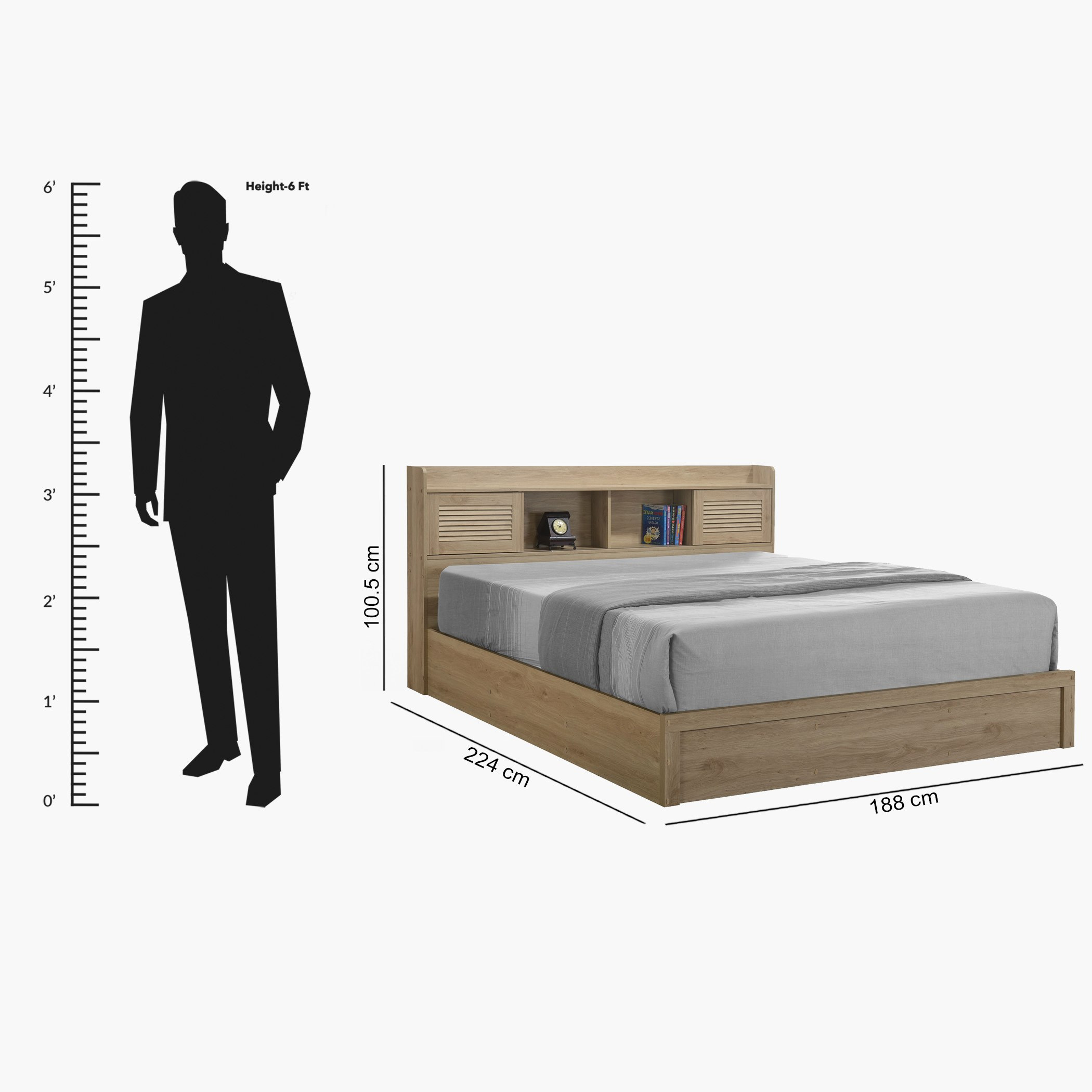 سرير كينج بوحدة تخزين من بان - 180x200 سم-hbxfurniture-bedsandbedsets-beds-king-image-9