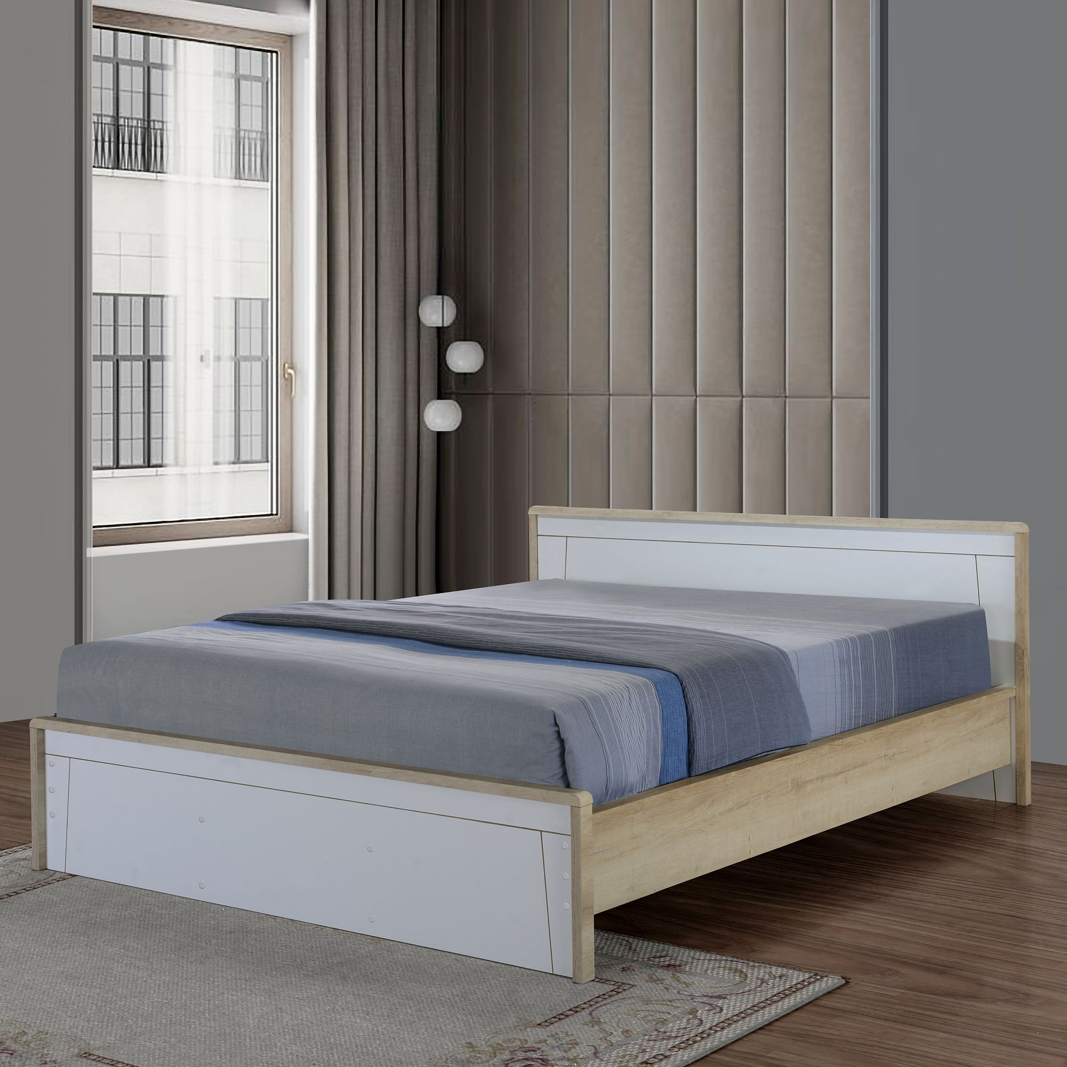 Manston 5-Piece Queen Bedroom Set - 160x200 cm-hbxfurniture-bedsandbedsets-bedroomsets-queen-image-2