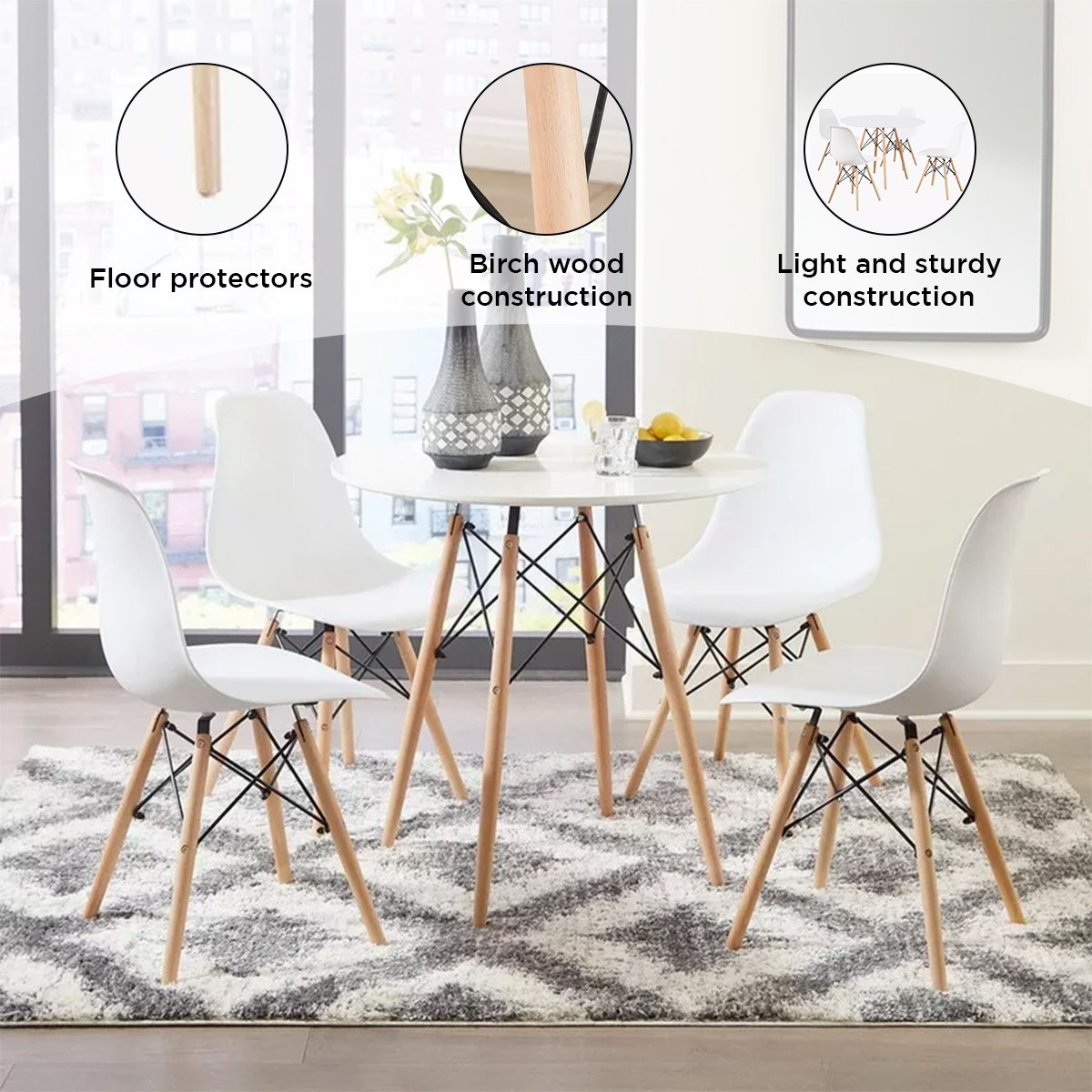 Toto Dimi 4-Seater Round Dining Set with Solid Wood Legs-PROMO_HB_UAE_HBX10_280126-image-5
