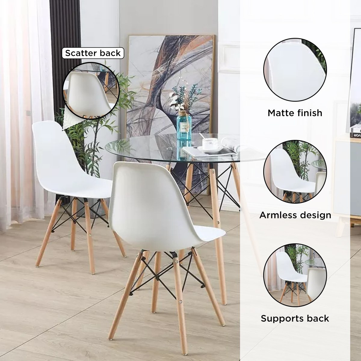 Toto Dimi 4-Seater Round Glass Top Dining Set with Solid Wood Legs-PROMO_HB_UAE_HBX10_280126-image-5