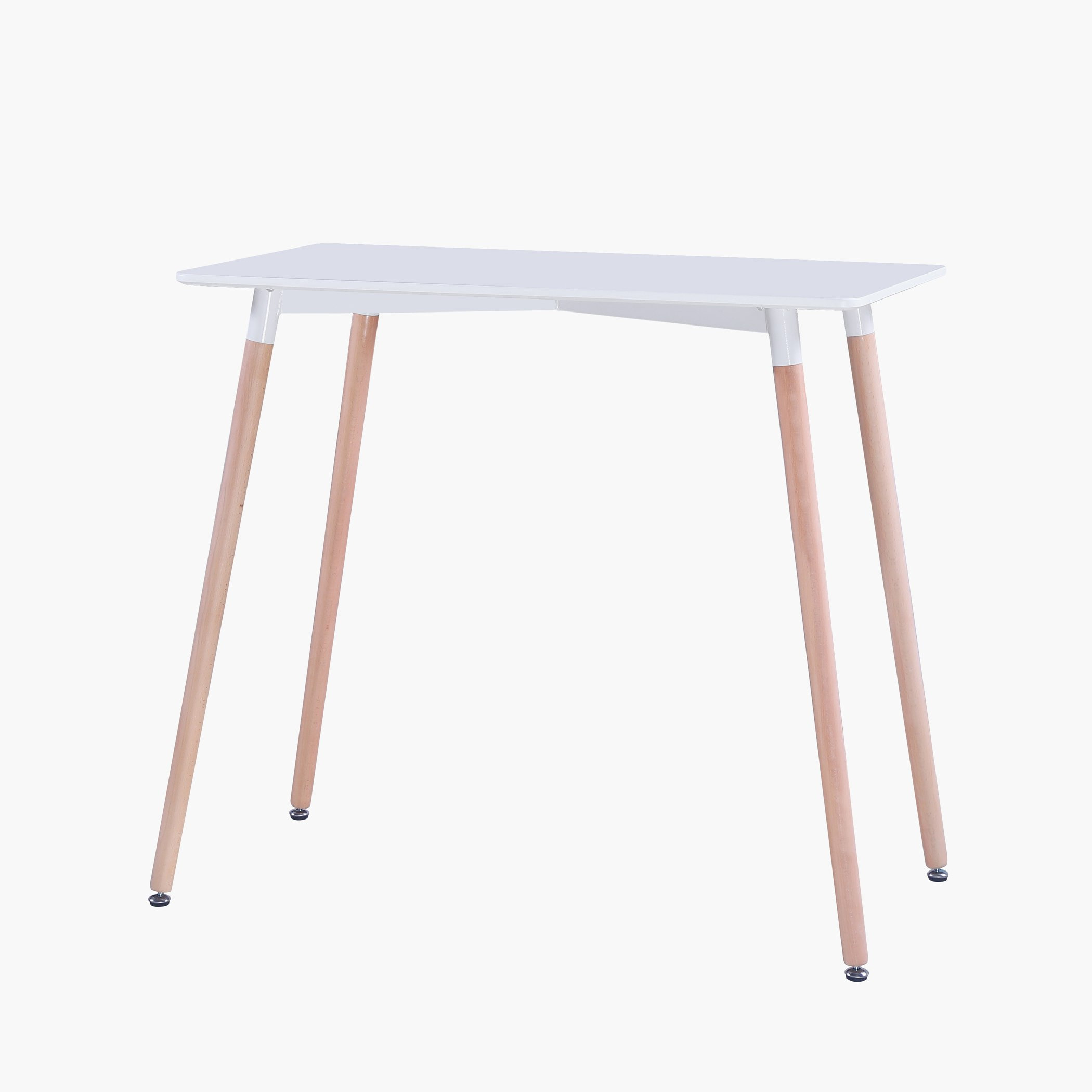 Toto 4-Seater High Dining Table with Solid Wood Legs-hbxfurniture-diningtablesandsets-diningtables-fourseater-image-8