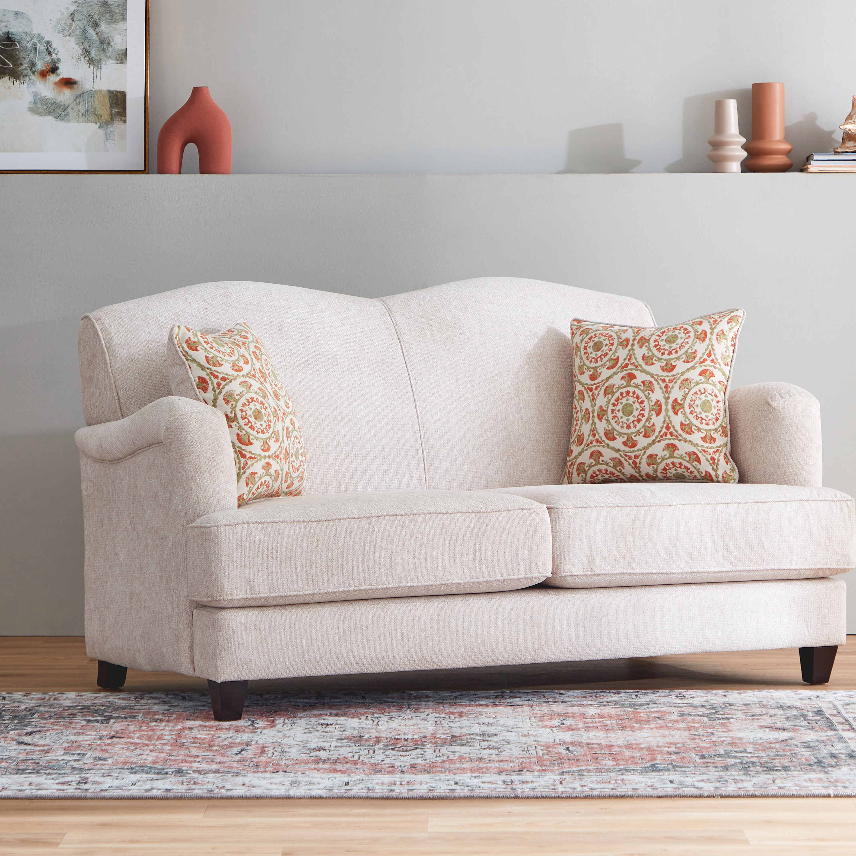 كنبة قماش مقعدين مع 2 وسادة من بيتسبرغ-hbxlivingroom-sofasandarmchairs-sofas-image-1