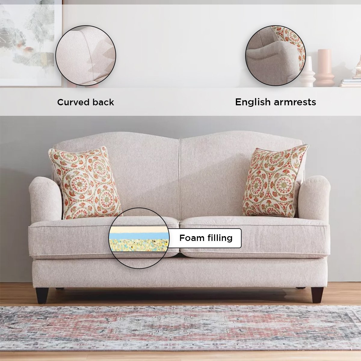 كنبة قماش مقعدين مع 2 وسادة من بيتسبرغ-hbxlivingroom-sofasandarmchairs-sofas-image-5