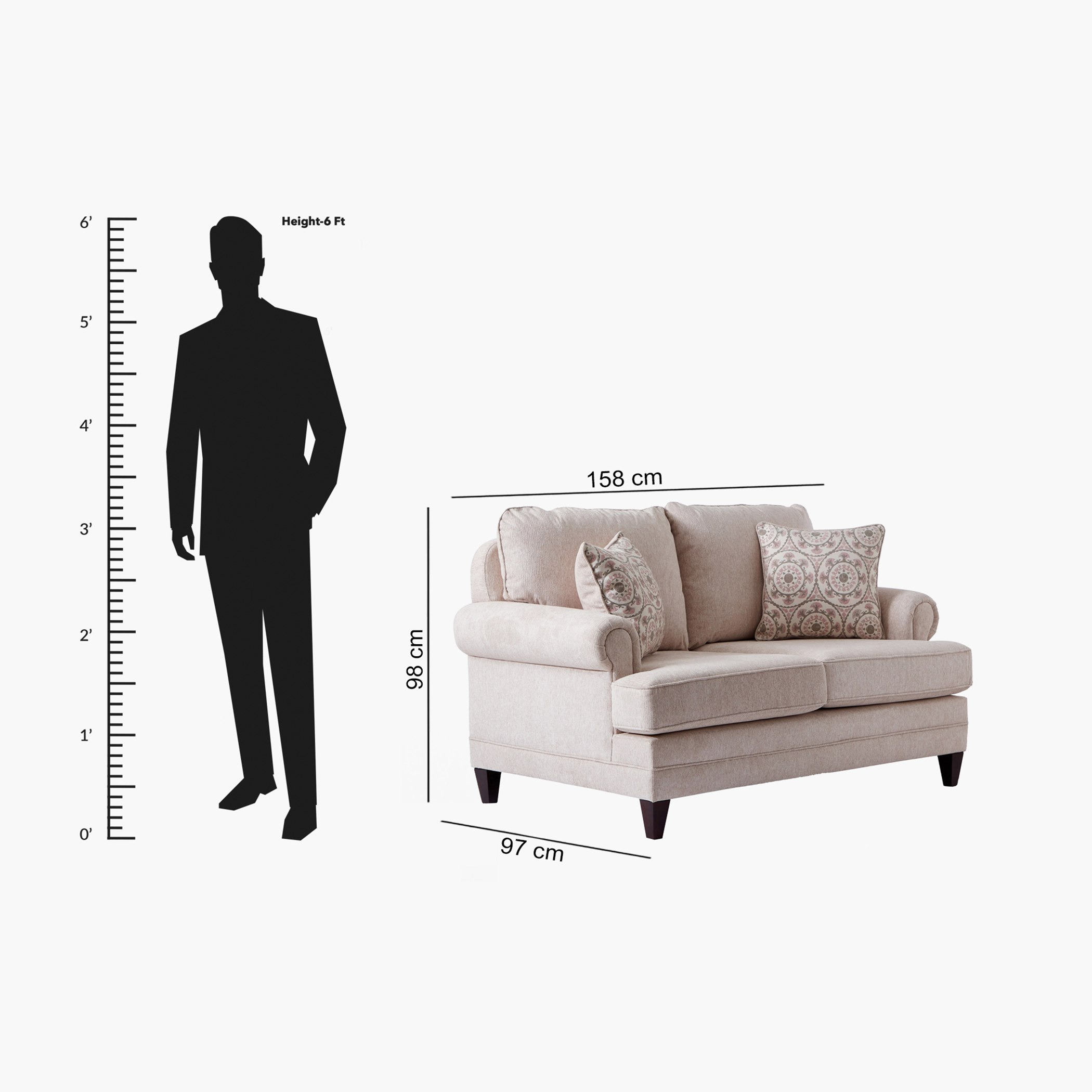 كنبة قماش 2 مقاعد مع 2 وسادة من فلوريدا-hbxlivingroom-sofasandarmchairs-sofas-image-9