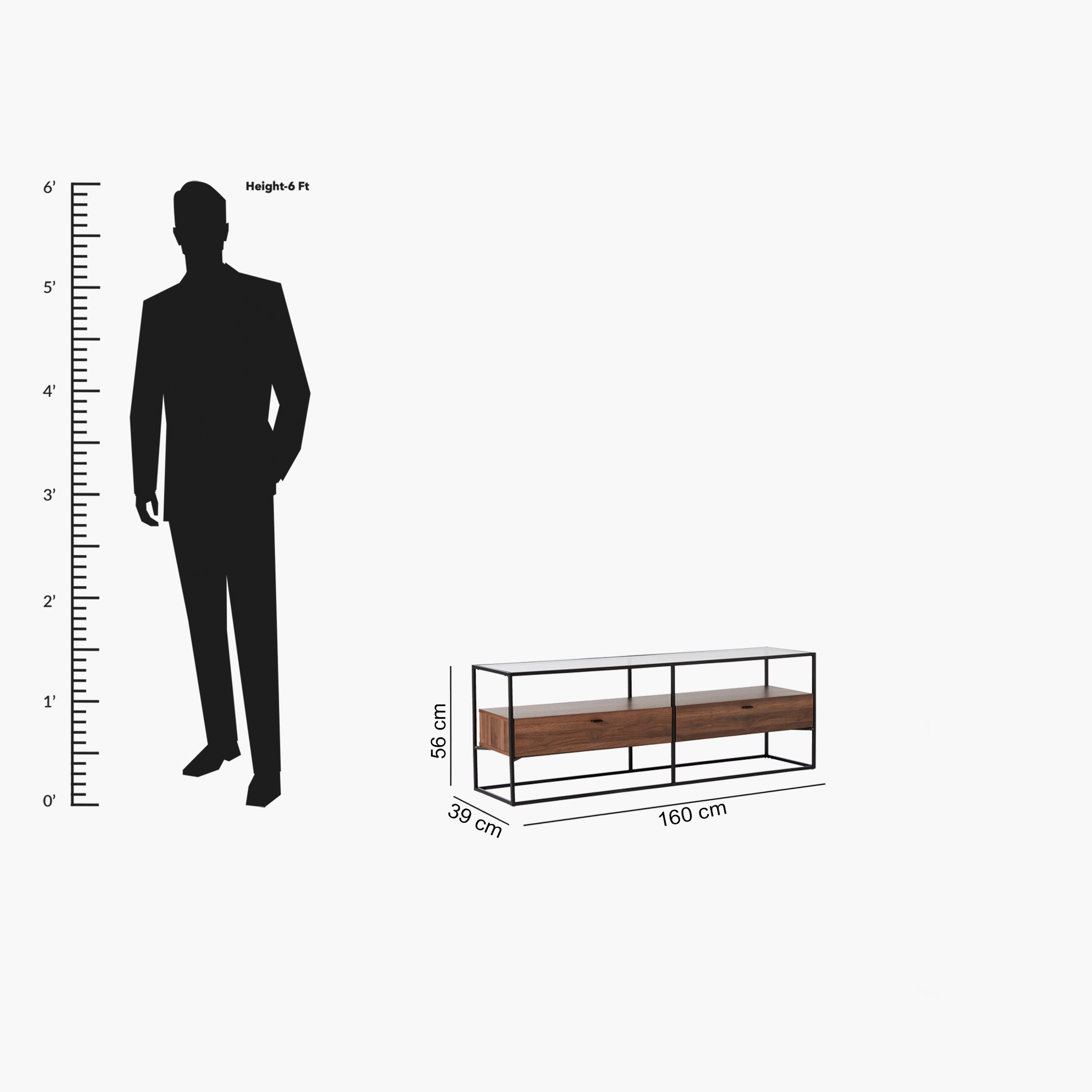 Ruby 1.6 Metre Glass Top TV Unit for TVs up to 70 inches-hbxlivingroom-mediaunitsandstorage-tvunits-image-14