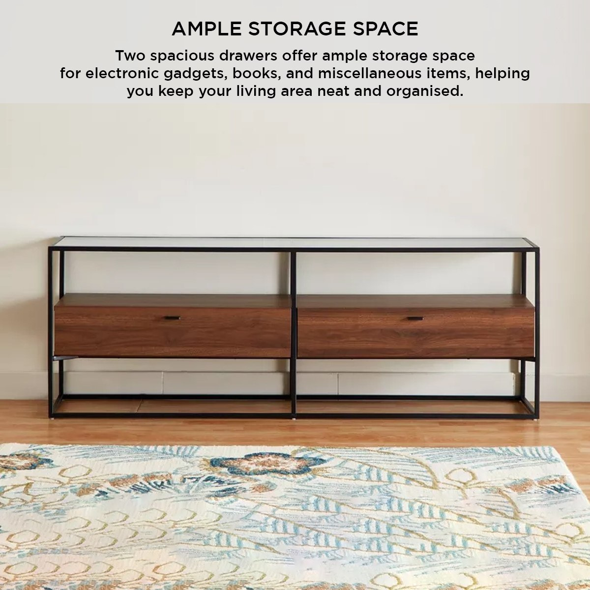 Ruby 1.6 Metre Glass Top TV Unit for TVs up to 70 inches-hbxlivingroom-mediaunitsandstorage-tvunits-image-6