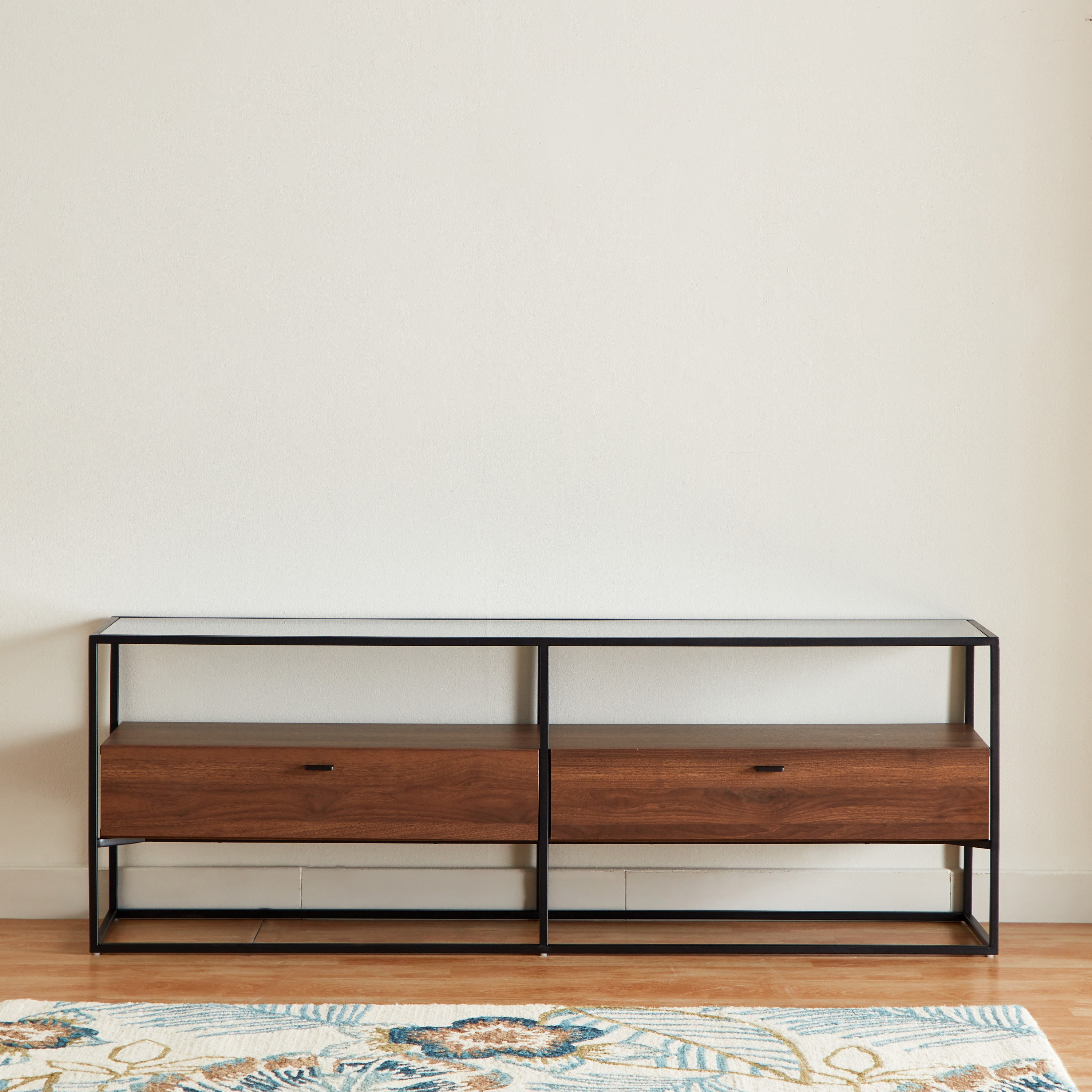 Ruby 1.6 Metre Glass Top TV Unit for TVs up to 70 inches-hbxlivingroom-mediaunitsandstorage-tvunits-image-3