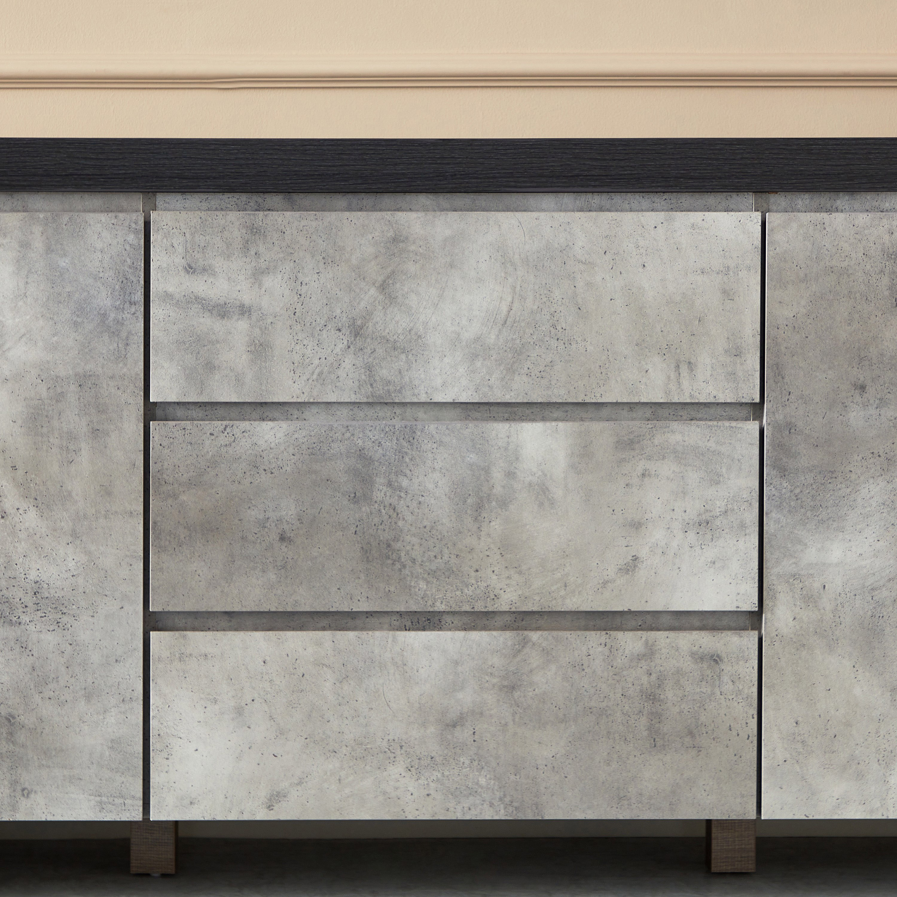 وحدة جانبية بـ3 أدراج وبابين - مانهاتن لوكس-hbxfurniture-diningroom-buffetsandsideboards-image-6