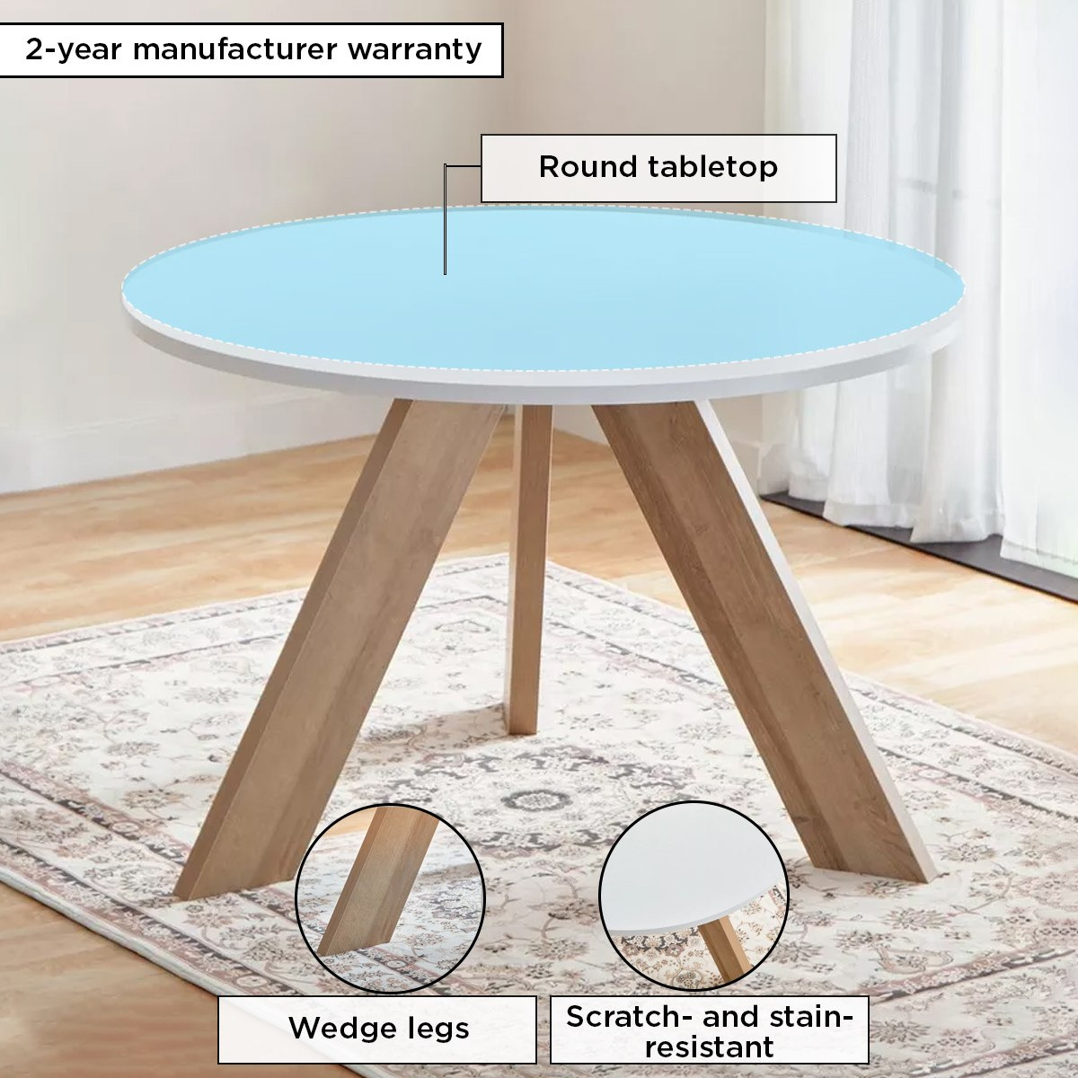 Cambridge 4-Seater Round Dining Table-hbxfurniture-diningtablesandsets-diningtables-fourseater-image-5