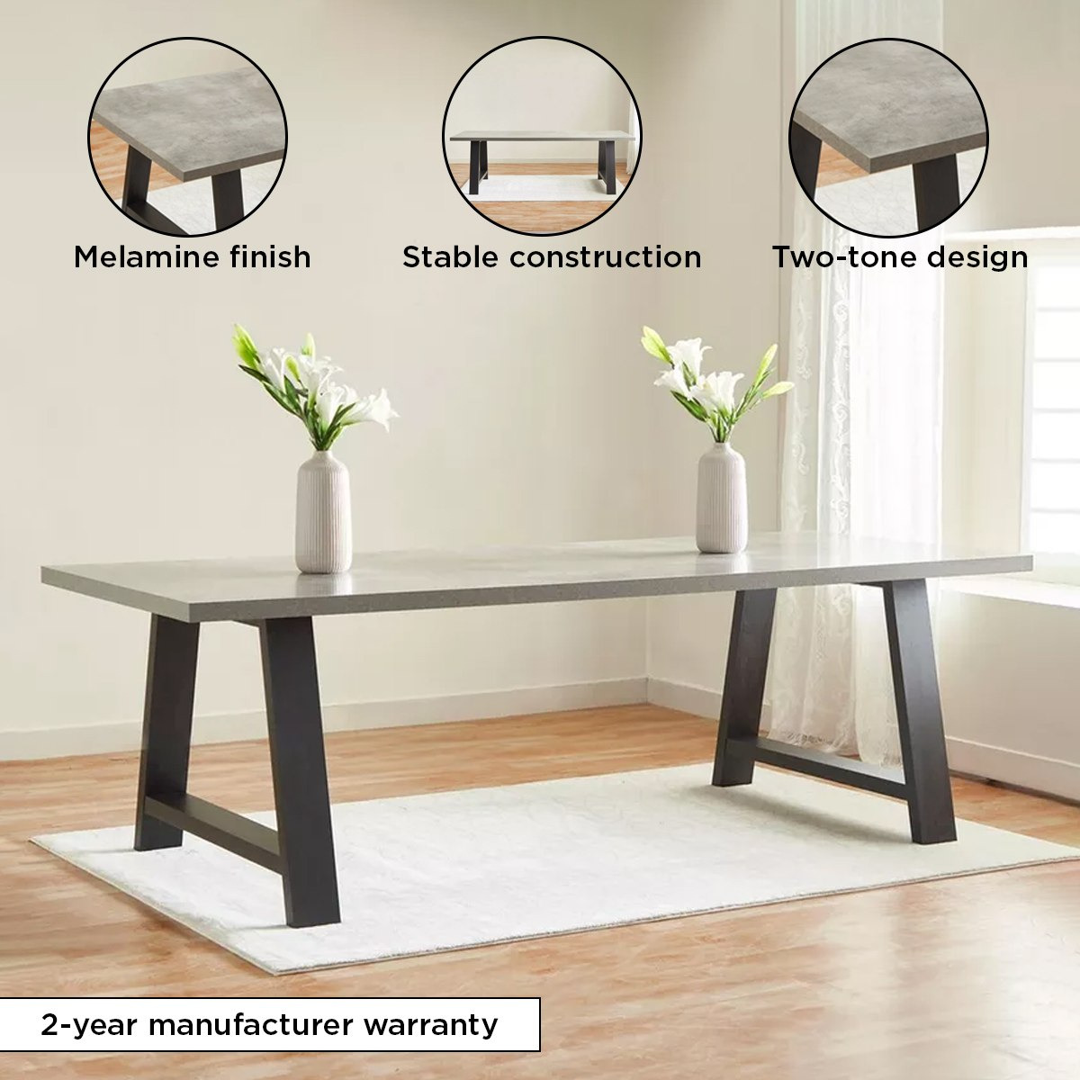 طاولة سفرة 6 مقاعد من كامبريدج-hbxdiningroom-diningtablesandsets-diningtables-sixseater-image-4