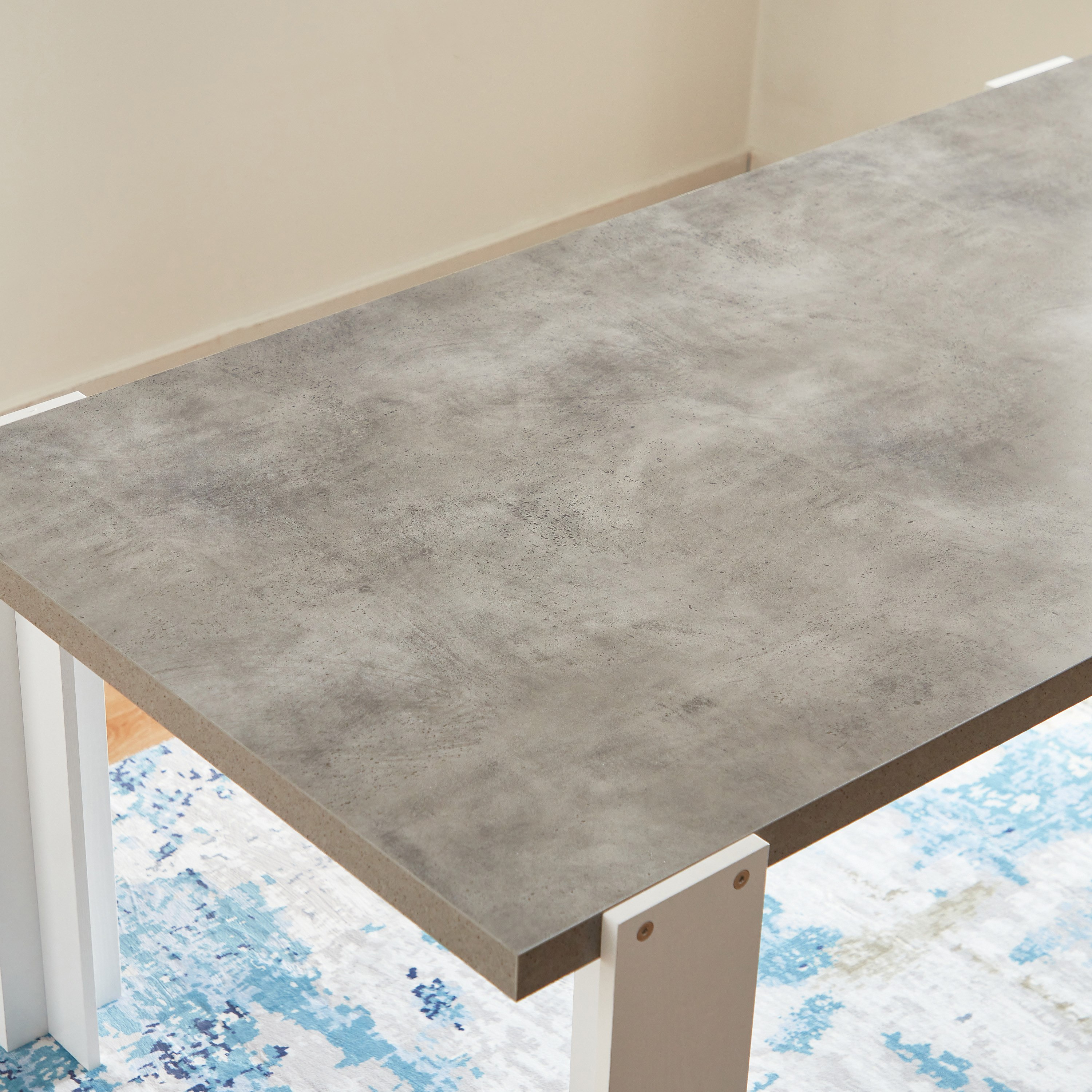 Cementino 6-Seater Dining Table-hbxdiningroom-diningtablesandsets-diningtables-sixseater-image-3