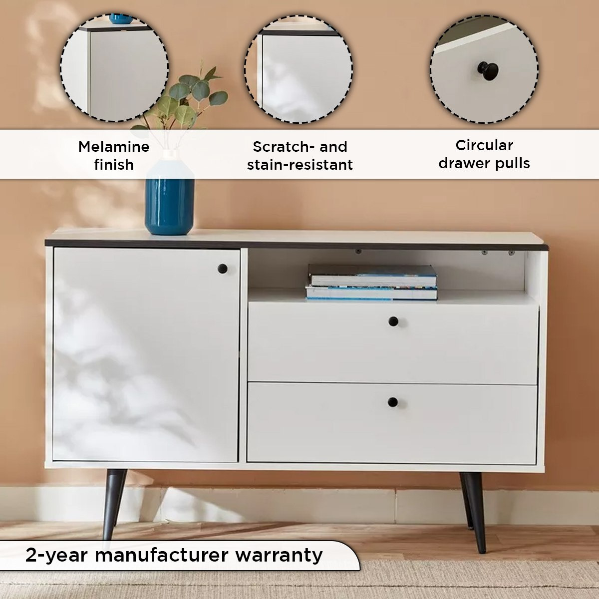 Finland 2-Drawer Sideboard with Door-hbxlivingroom-mediaunitsandstorage-tvunits-image-4