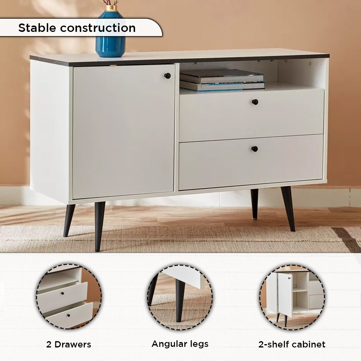 Finland 2-Drawer Sideboard with Door-hbxlivingroom-mediaunitsandstorage-tvunits-image-5