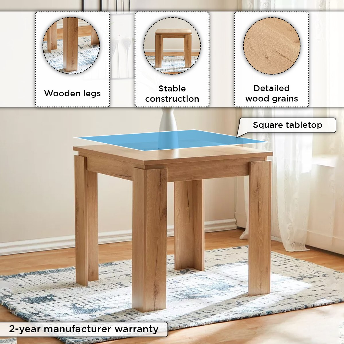 طاولة سفرة مقعدين من بالي-hbxdiningroom-diningtablesandsets-diningtables-twoseater-image-4
