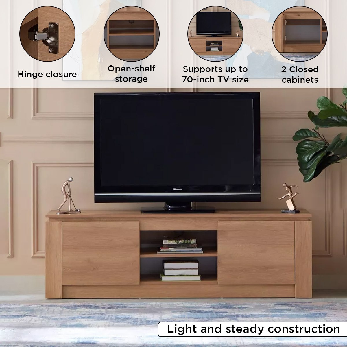 Bali 1.6 Metre TV Unit for TVs up to 70 inches-hbxlivingroom-mediaunitsandstorage-tvunits-image-5