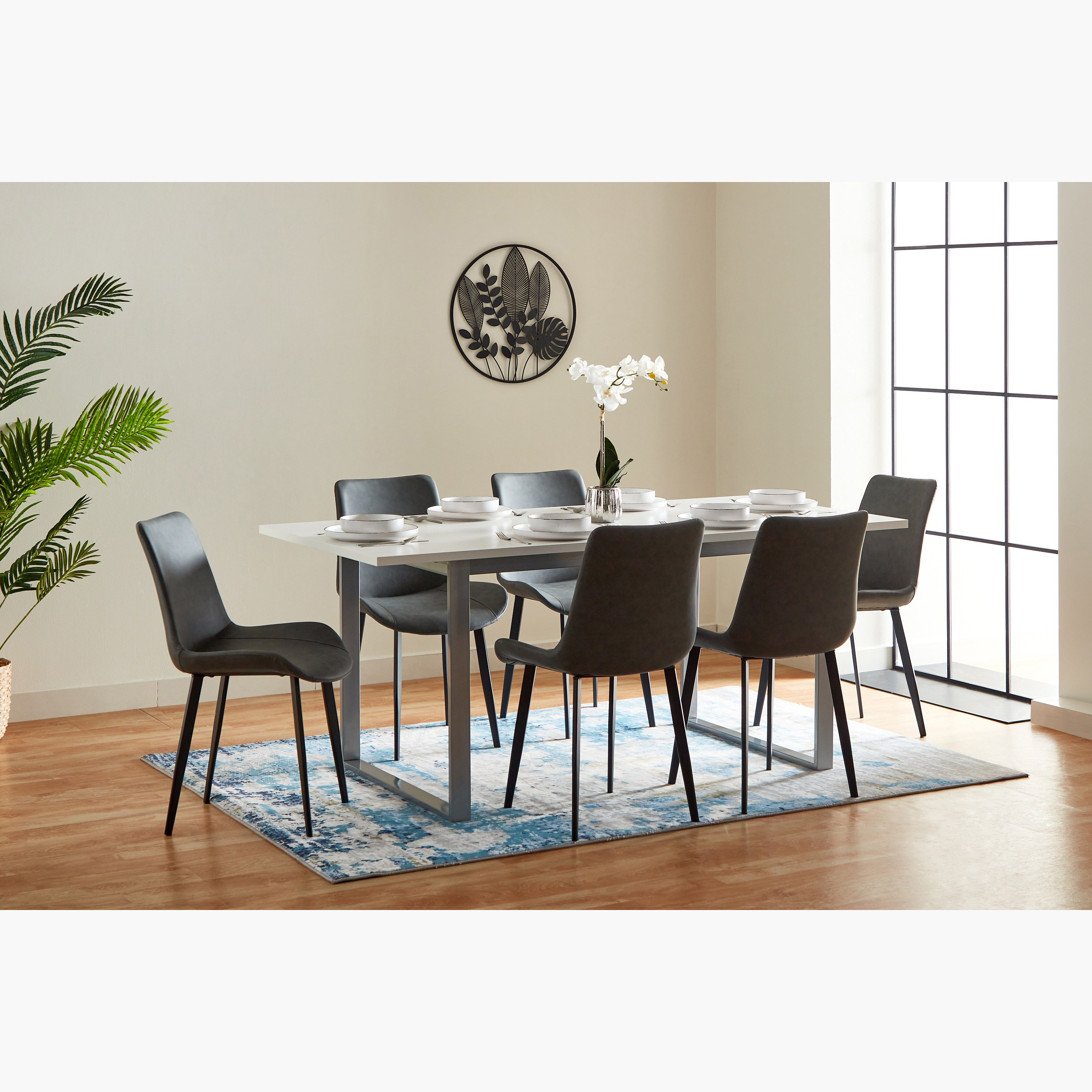 طاولة سفرة 6 مقاعد من تانجو-hbxdiningroom-diningtablesandsets-diningtables-sixseater-image-6
