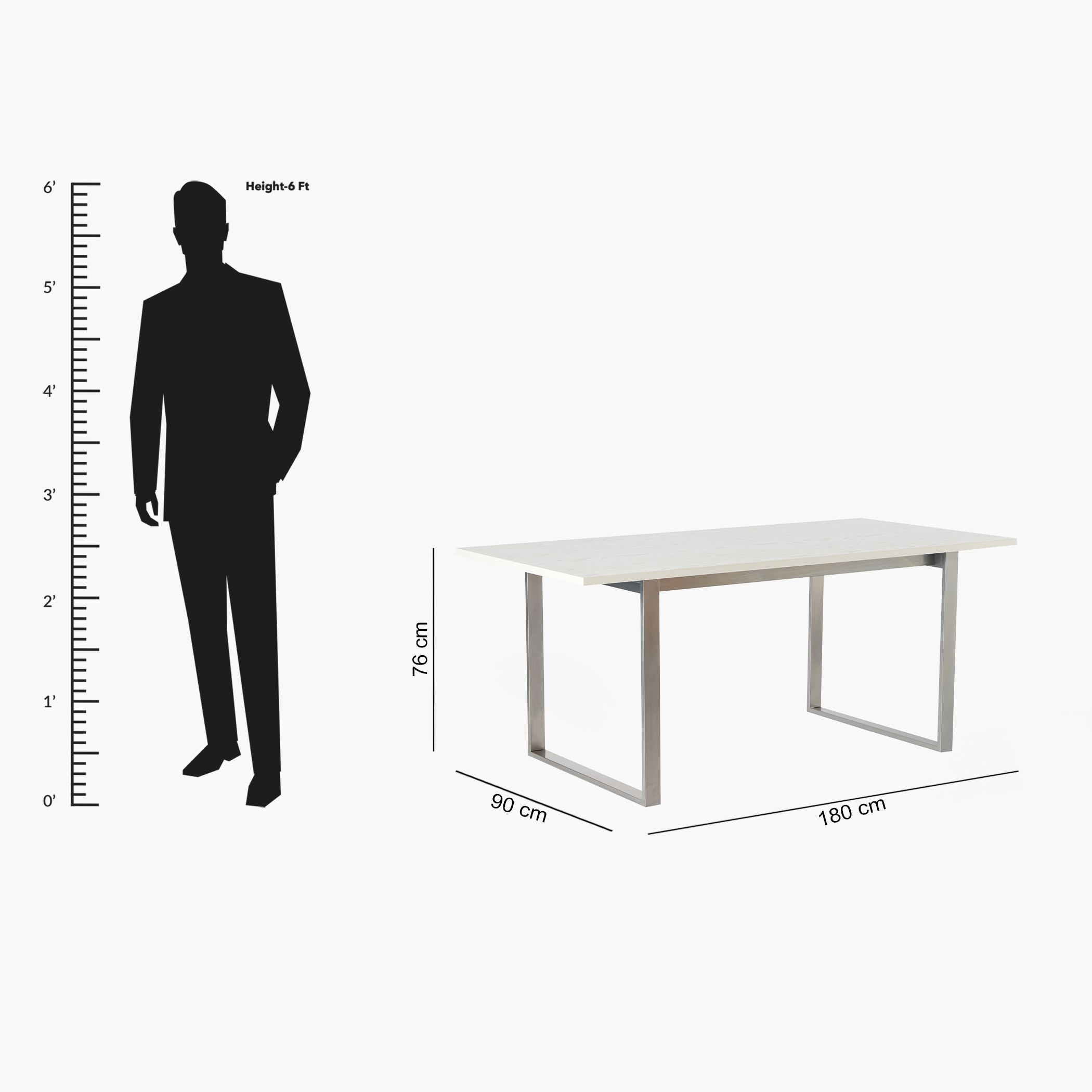 طاولة سفرة 6 مقاعد من تانجو-hbxdiningroom-diningtablesandsets-diningtables-sixseater-image-8