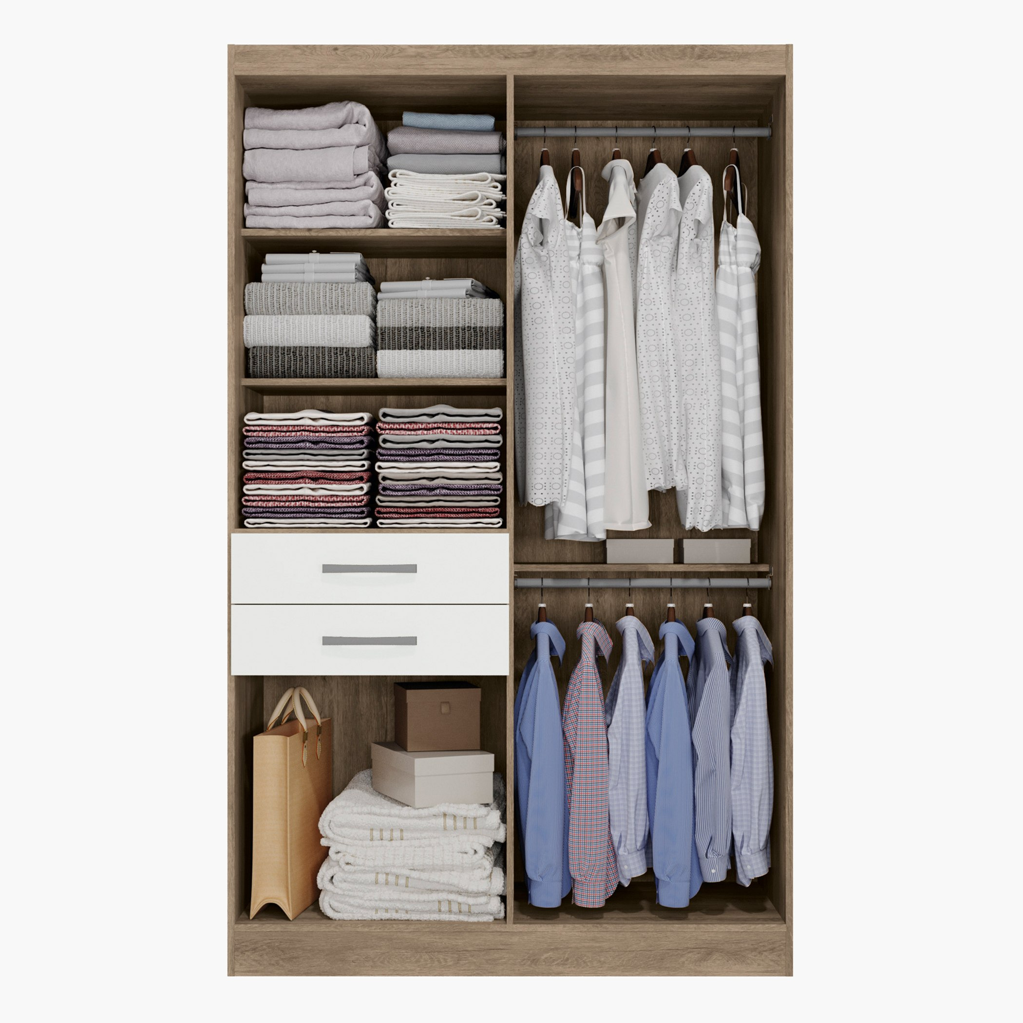 خزانة ملابس 6 أبواب ودرجين - فورتاليزا لويس من موڤو-hbxfurniture-wardrobes-image-3
