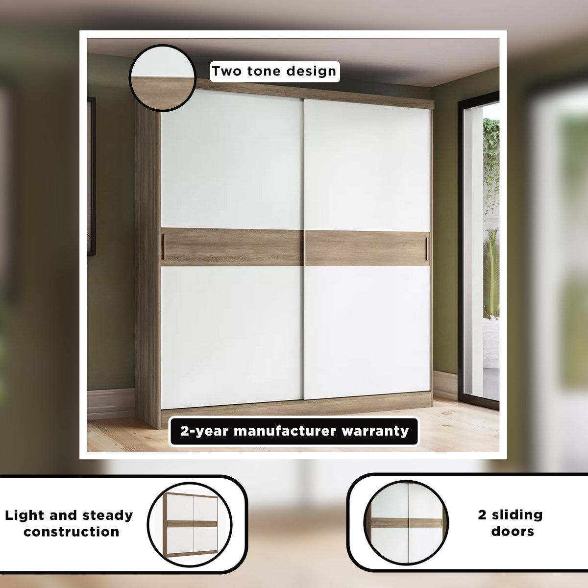 خزانة ملابس بباب انزلاقي - فورتاليزا لويس من موڤو-hbxfurniture-wardrobes-image-6
