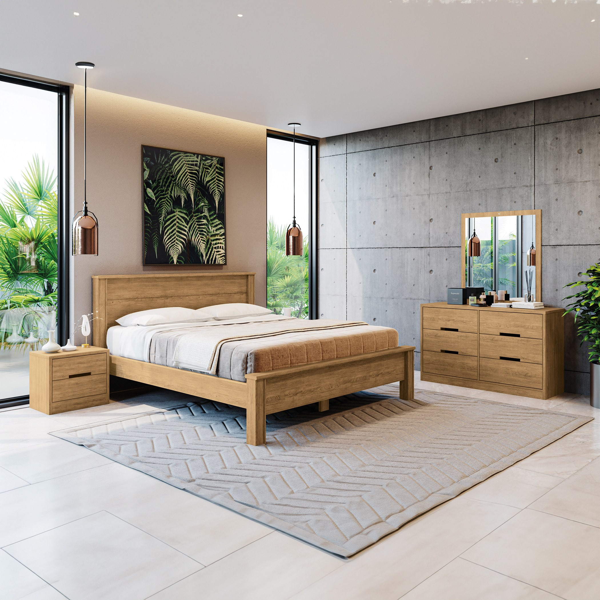 سرير كينج من فورتاليزا - 180x200 سم-hbxfurniture-bedsandbedsets-beds-king-image-1