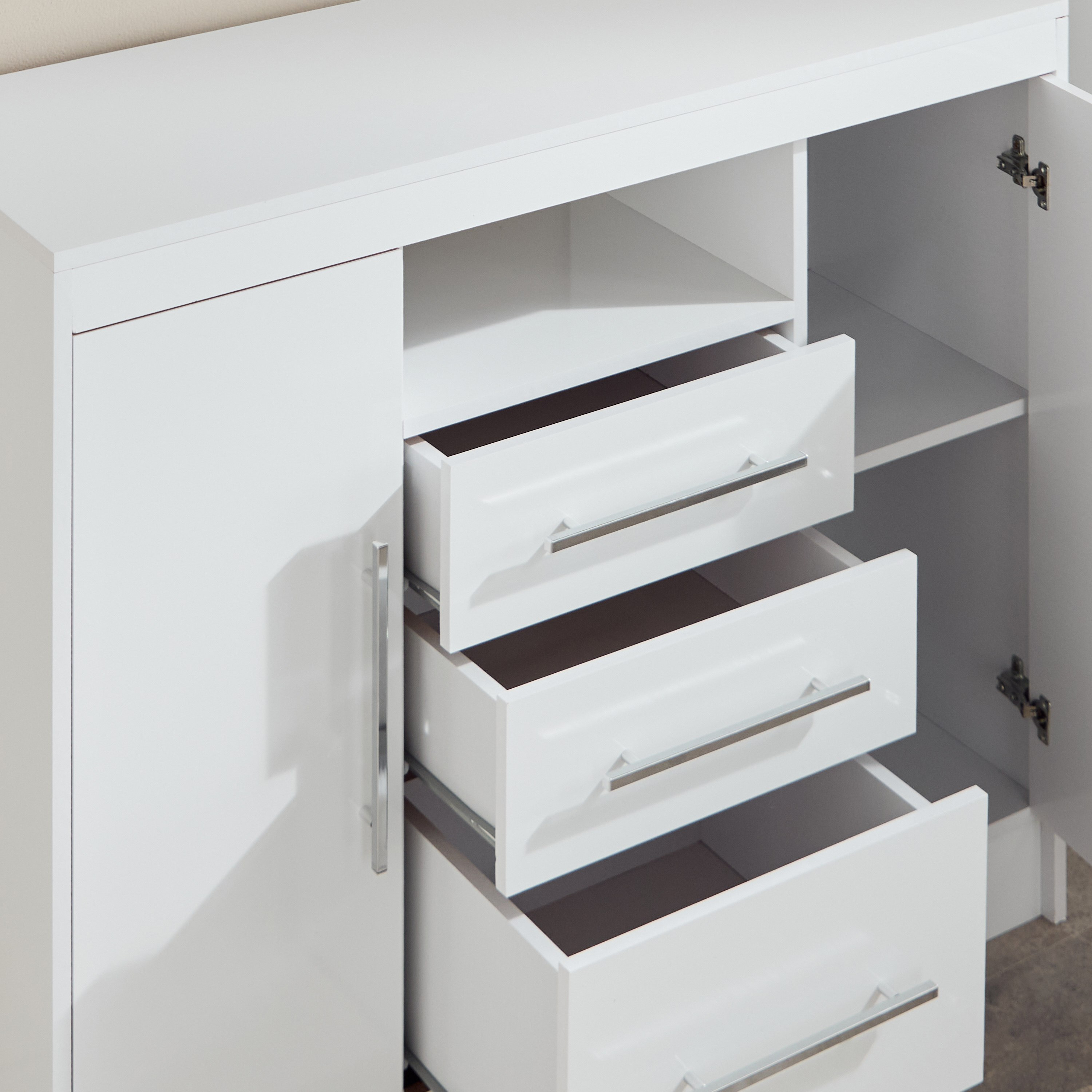 Londrina 3-Drawer 2-Door Young Dresser without Mirror-hbxfurniture-kidsroom-kidsdressersandmirrors-image-3
