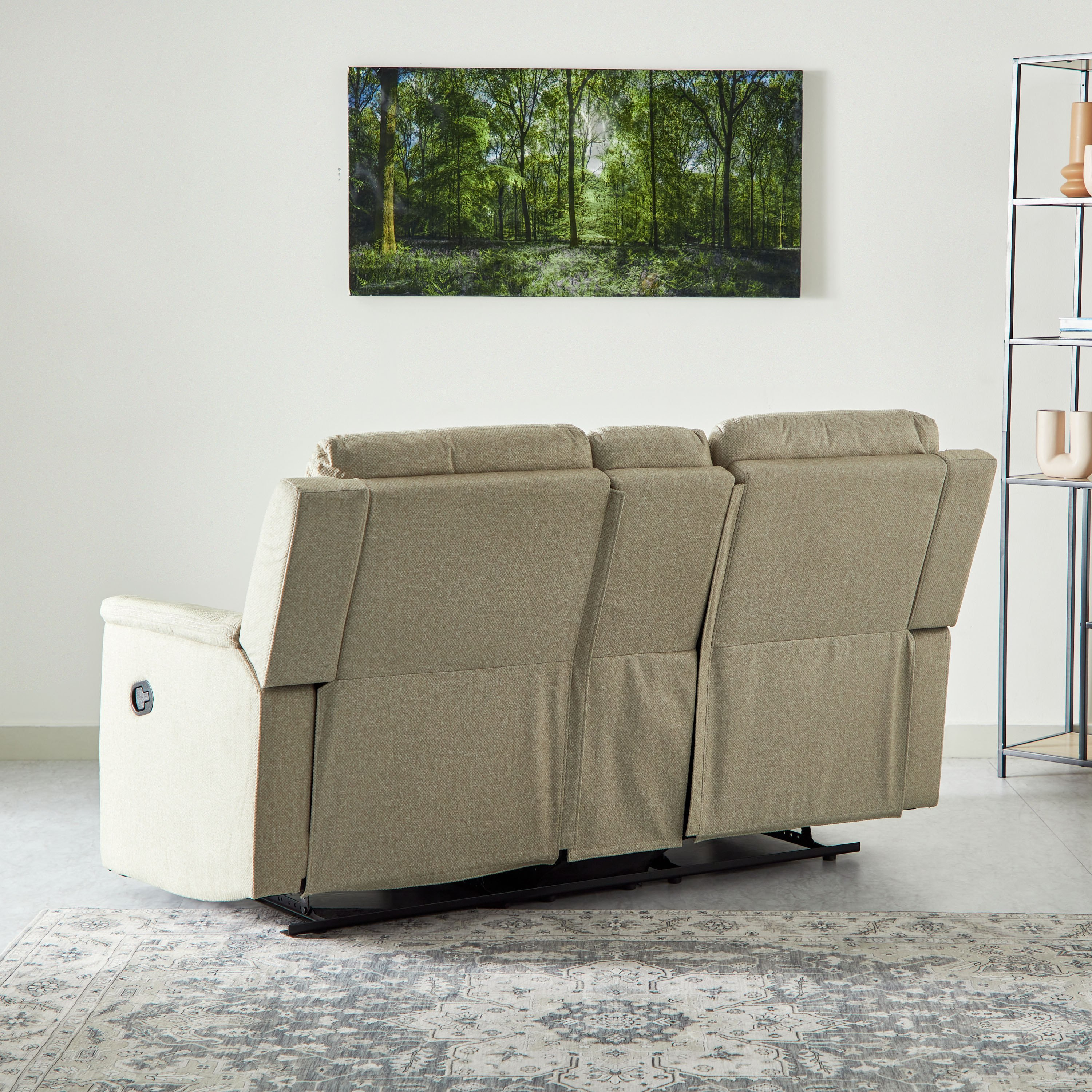 كنبة استرخاء قماش مقعدين مع طاولة كونسول وحامل أكواب من فاتيكان-hbxlivingroom-sofasandarmchairs-sofas-image-6
