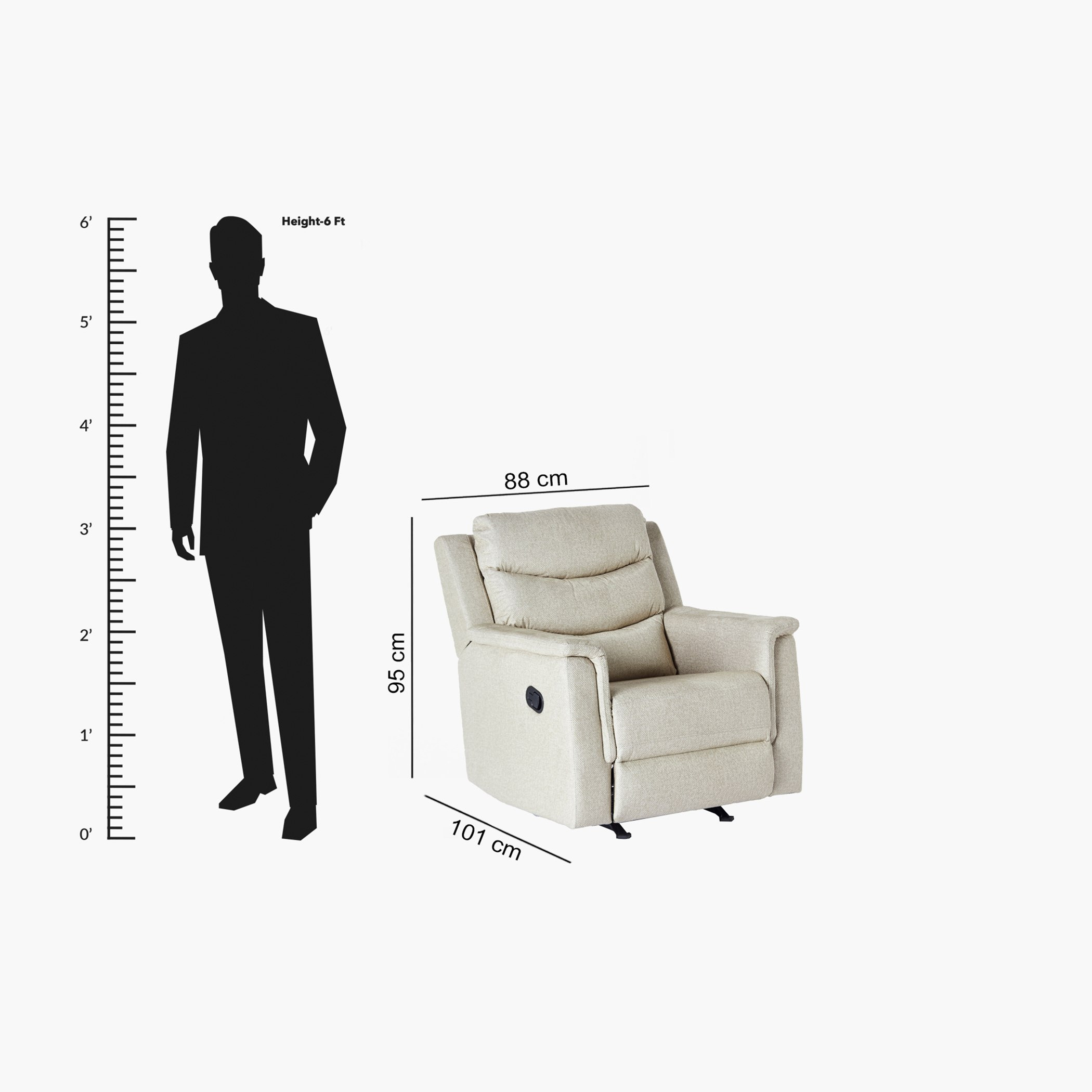 كنبة استرخاء قماش متأرجحة مقعد واحد من فاتيكان-hbxfurniture-sofasandarmchairs-reclinersofas-image-12