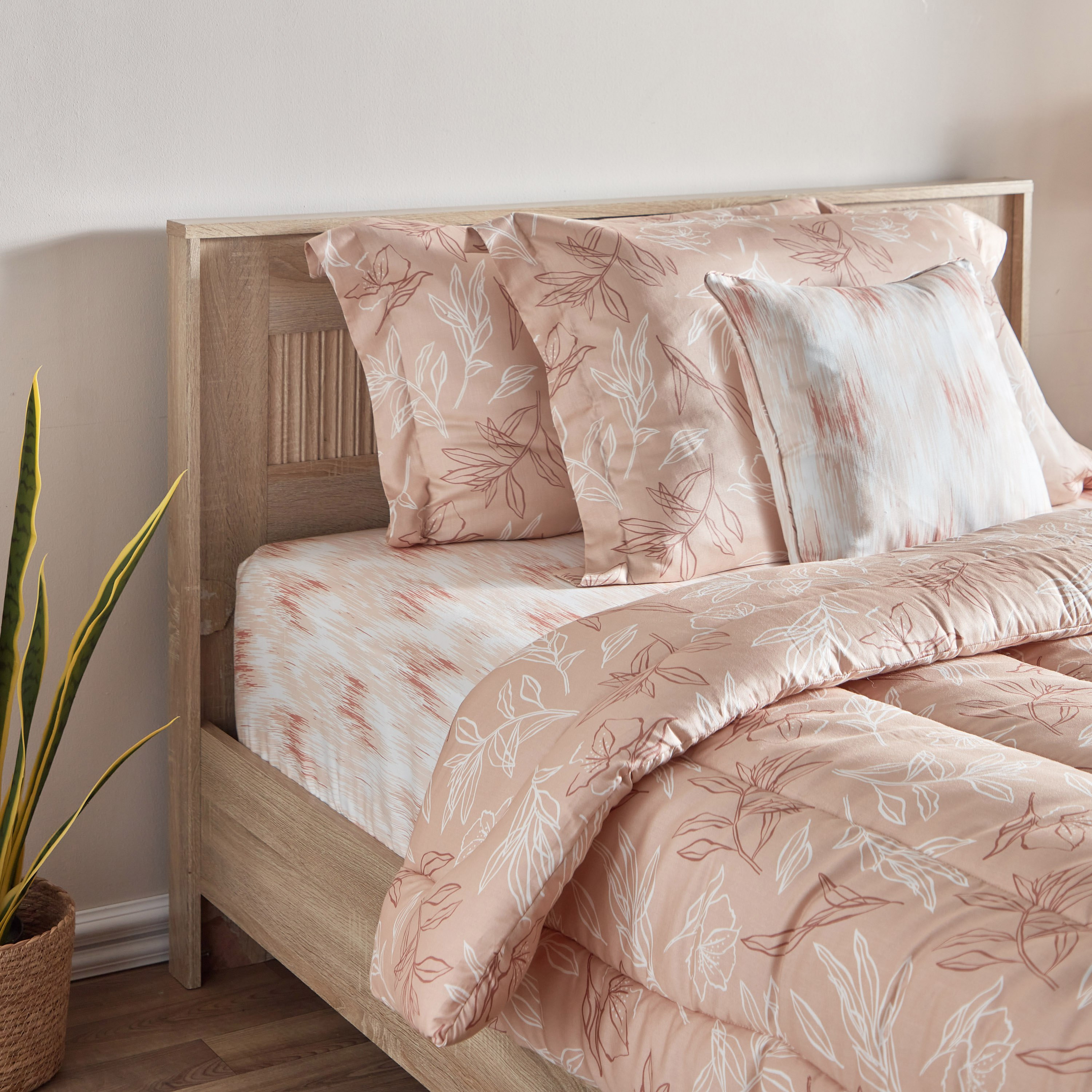 طقم لحاف قطن مزدوج 5 قطع بطبعات من هاوستون تريليوم - 160x220 سم-hbxhomeware-hbxdecorandfurnishings-image-3