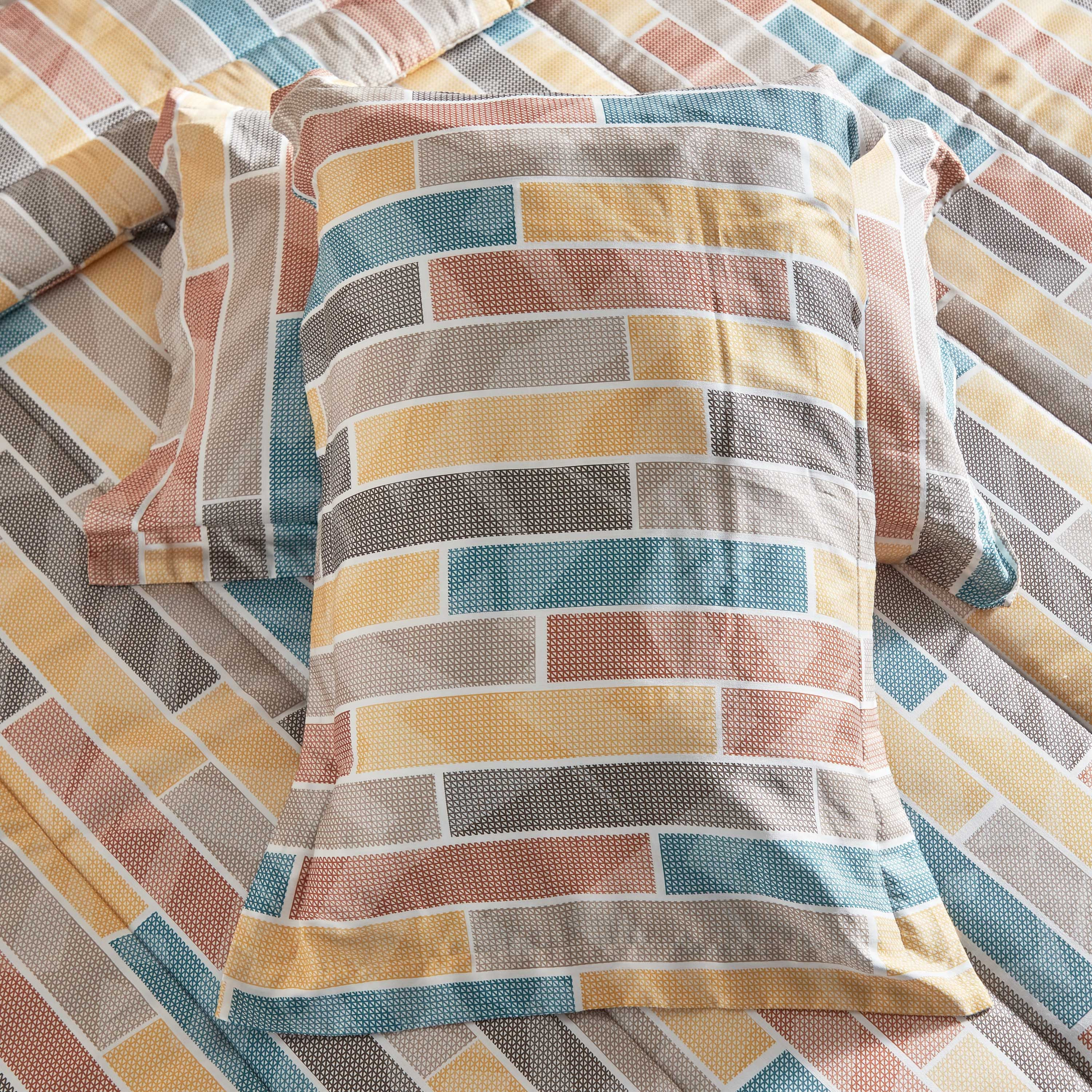Houston Jonquil 5-Piece Twin Printed Cotton BIAB Comforter Set - 160x220 cm-PROMO_HB_AE_B1G1_250925-image-7