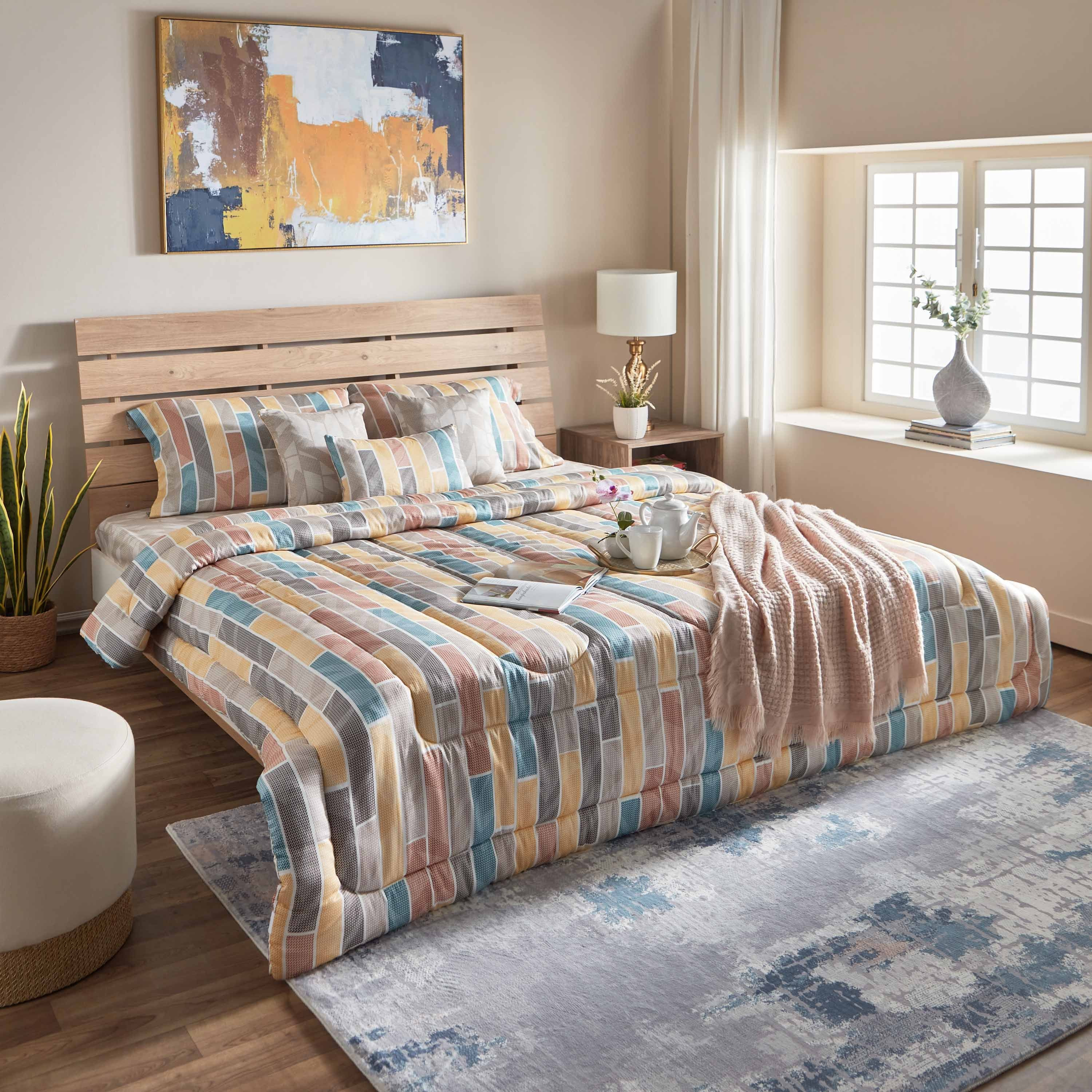 طقم لحاف كينج قطن 7 قطع 210 خيط من هيوستن - 220x240 سم-hbxhomeware-hbxdecorandfurnishings-image-10