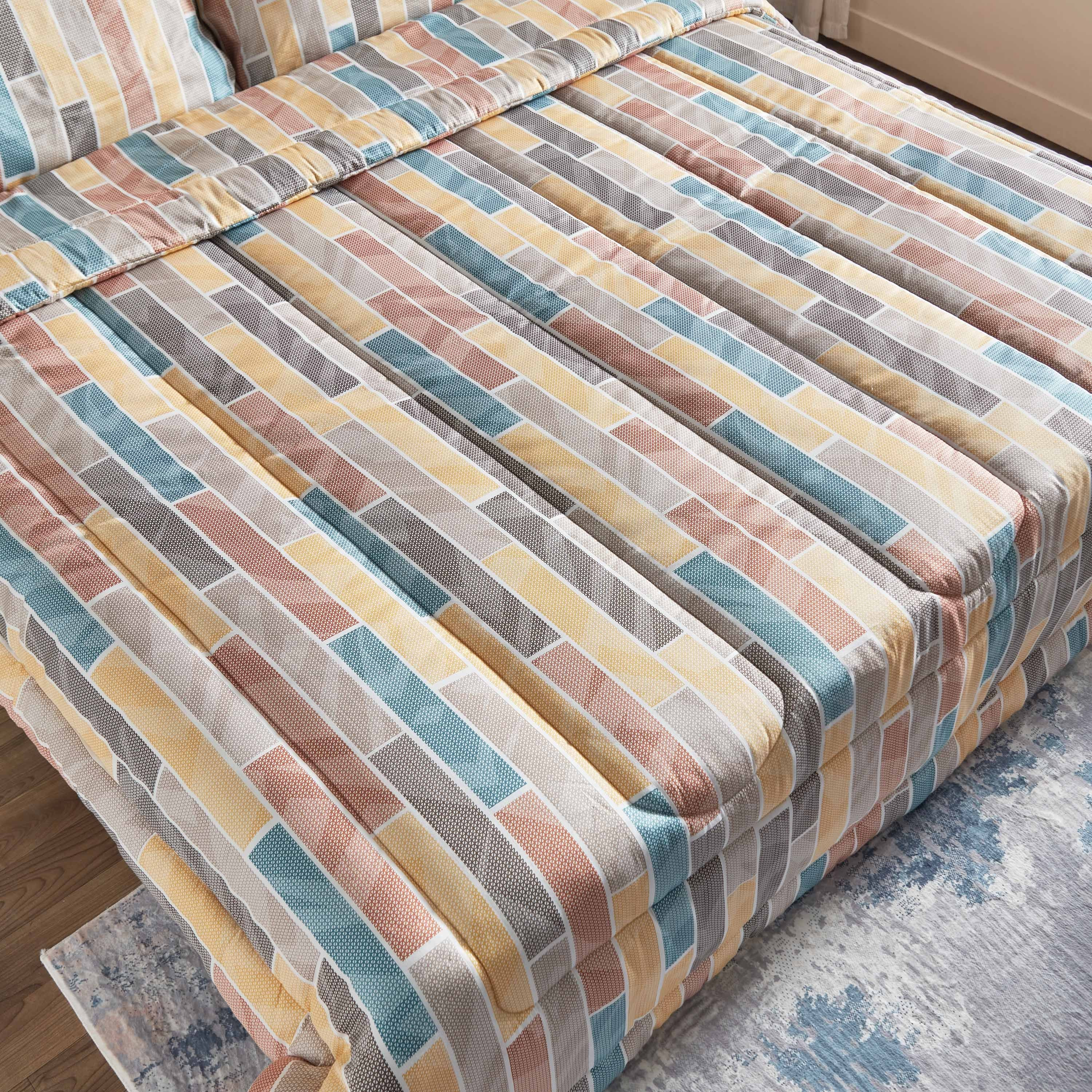 طقم لحاف كينج قطن 7 قطع 210 خيط من هيوستن - 220x240 سم-hbxhomeware-hbxdecorandfurnishings-image-4