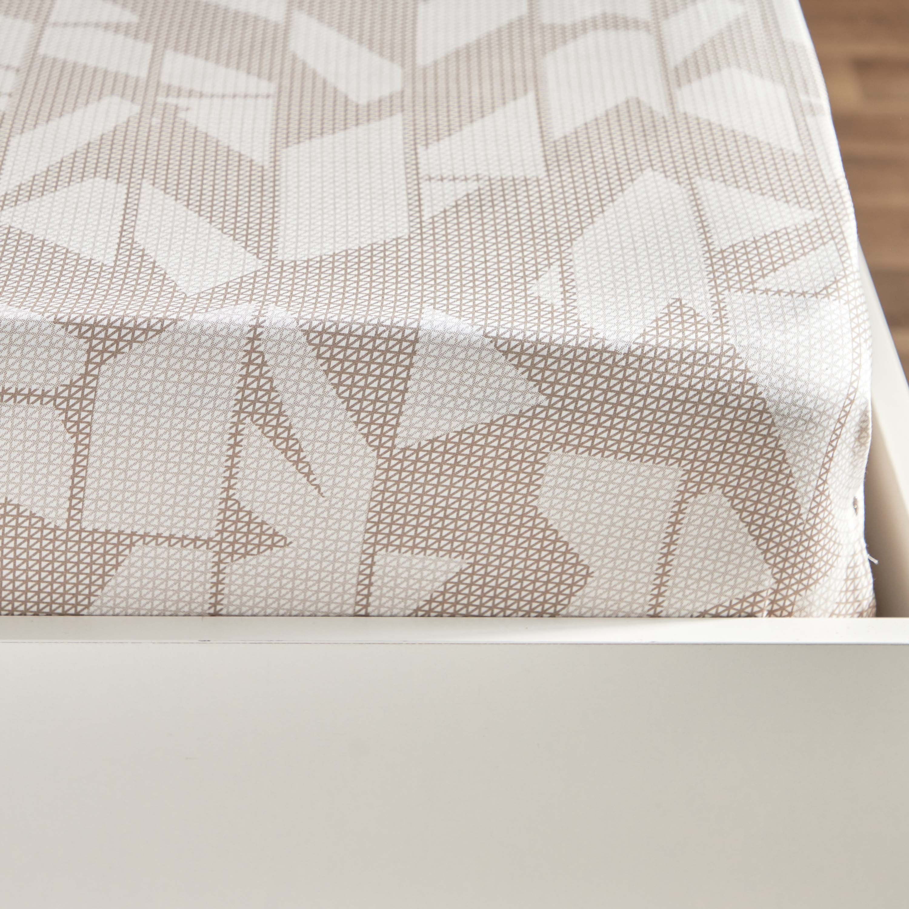 Houston Jonquil Cotton Printed Super King Fitted Sheet - 200x200+30 cm-hbxhomeware-hbxbedroom-image-5