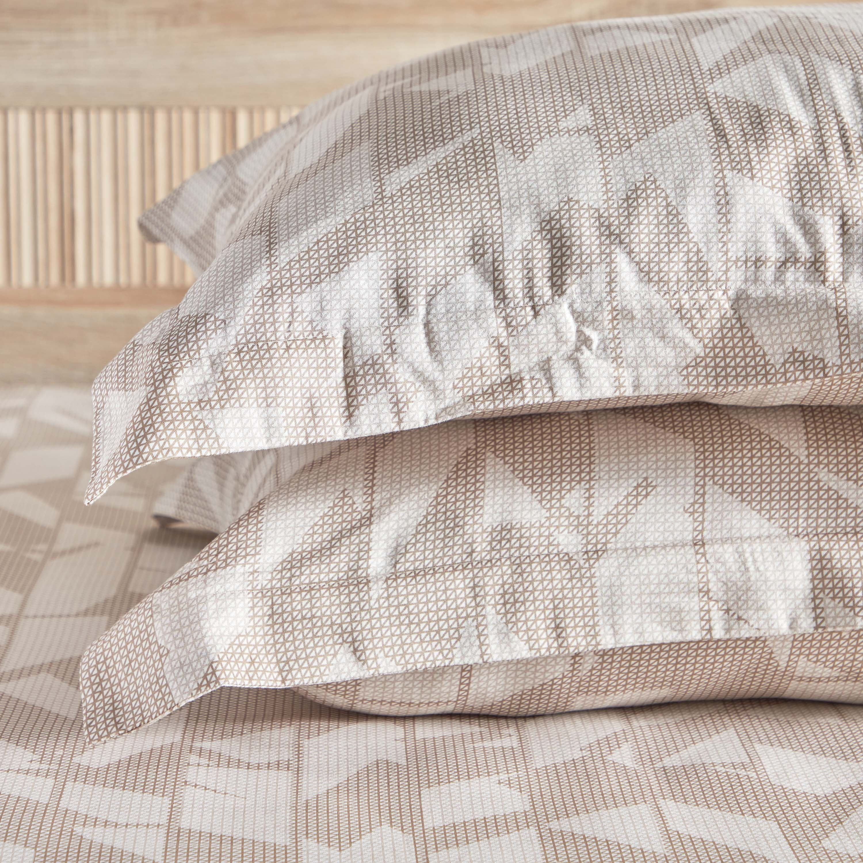 طقم غطاء وسادة قطن بطبعات قطعتين من هيوستن - 50x75+5 سم-hbxhomeware-hbxbedroom-image-4