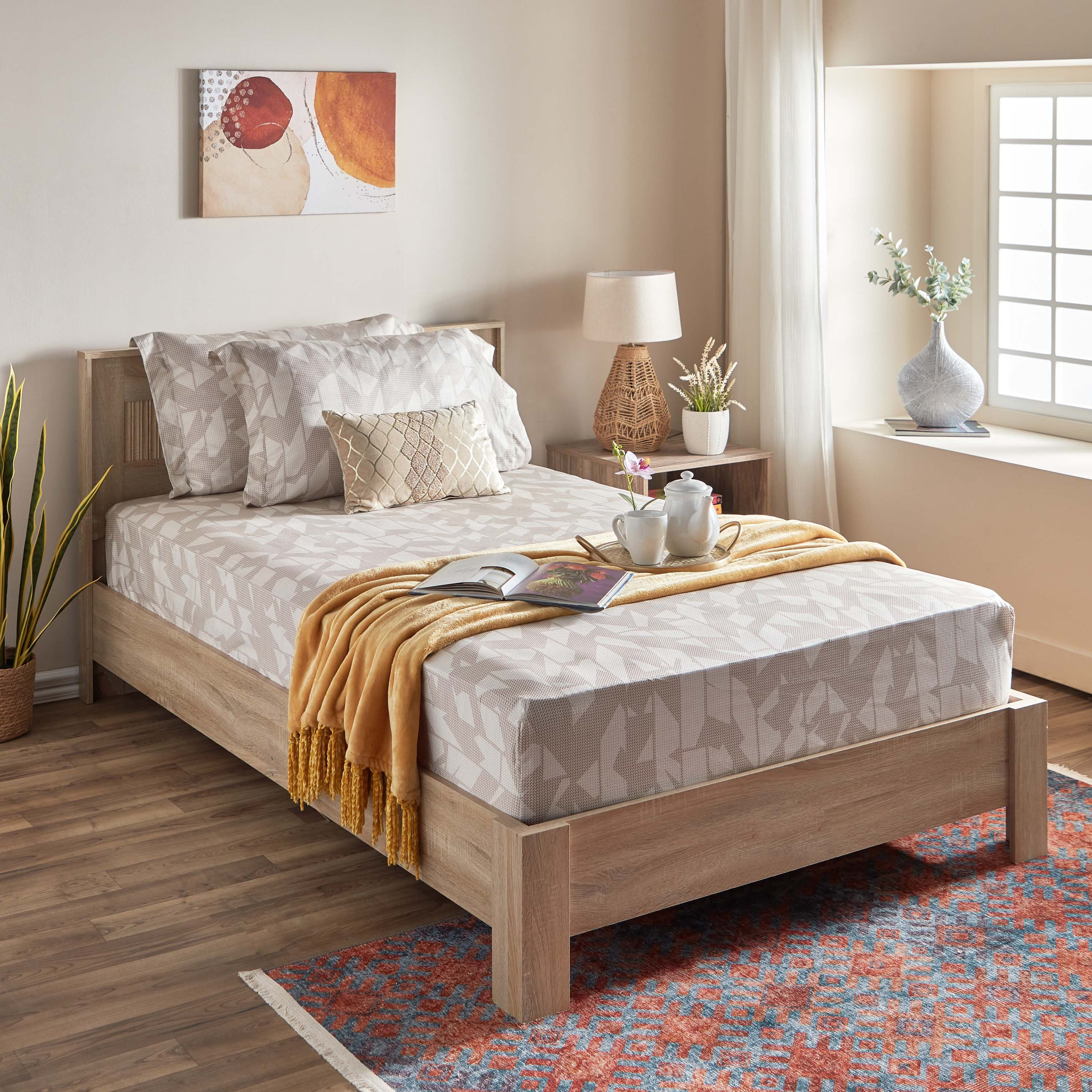 طقم غطاء وسادة قطن بطبعات قطعتين من هيوستن - 50x75+5 سم-hbxhomeware-hbxbedroom-image-7