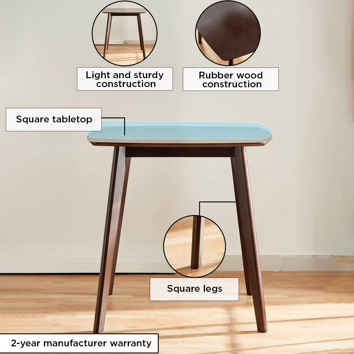 Scandi 4-Seater High Table-hbxfurniture-diningtablesandsets-diningtables-fourseater-image-5